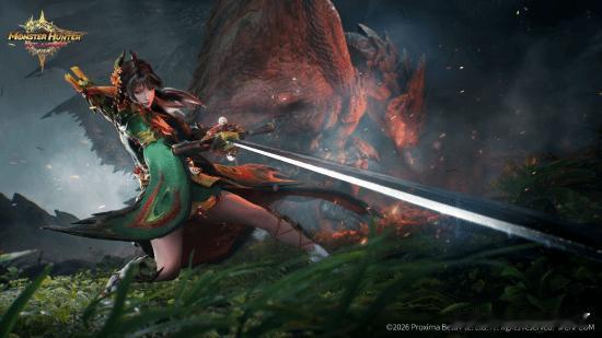 由腾讯与卡普空联合研发的中国大陆首款怪猎正版动作手游《怪物猎人：旅人》，于4月2