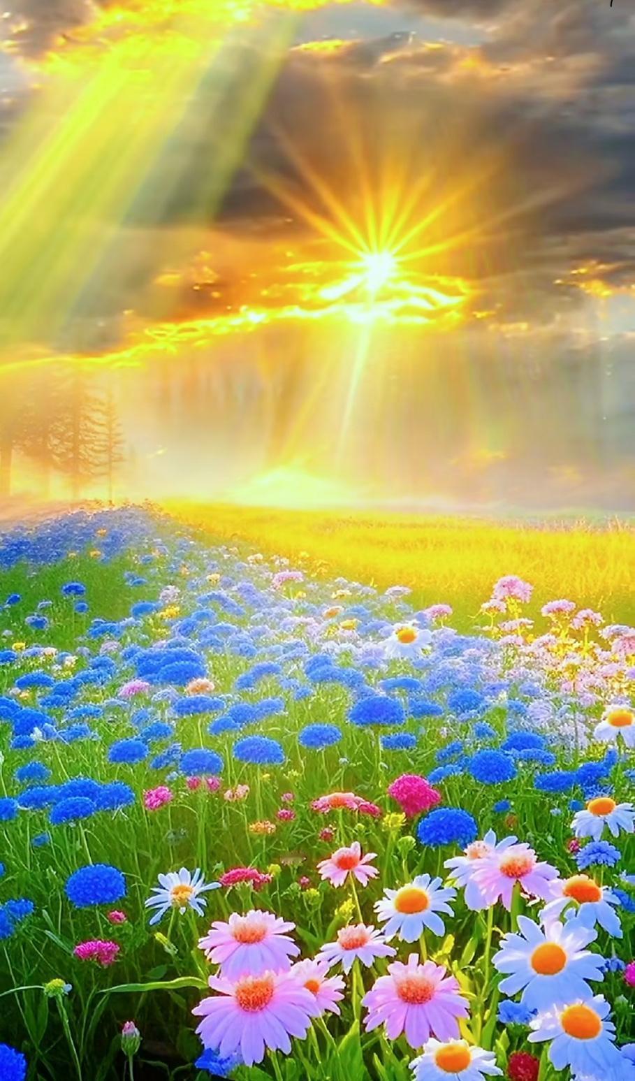 上联：晨光照大地
下联：岁月静中移