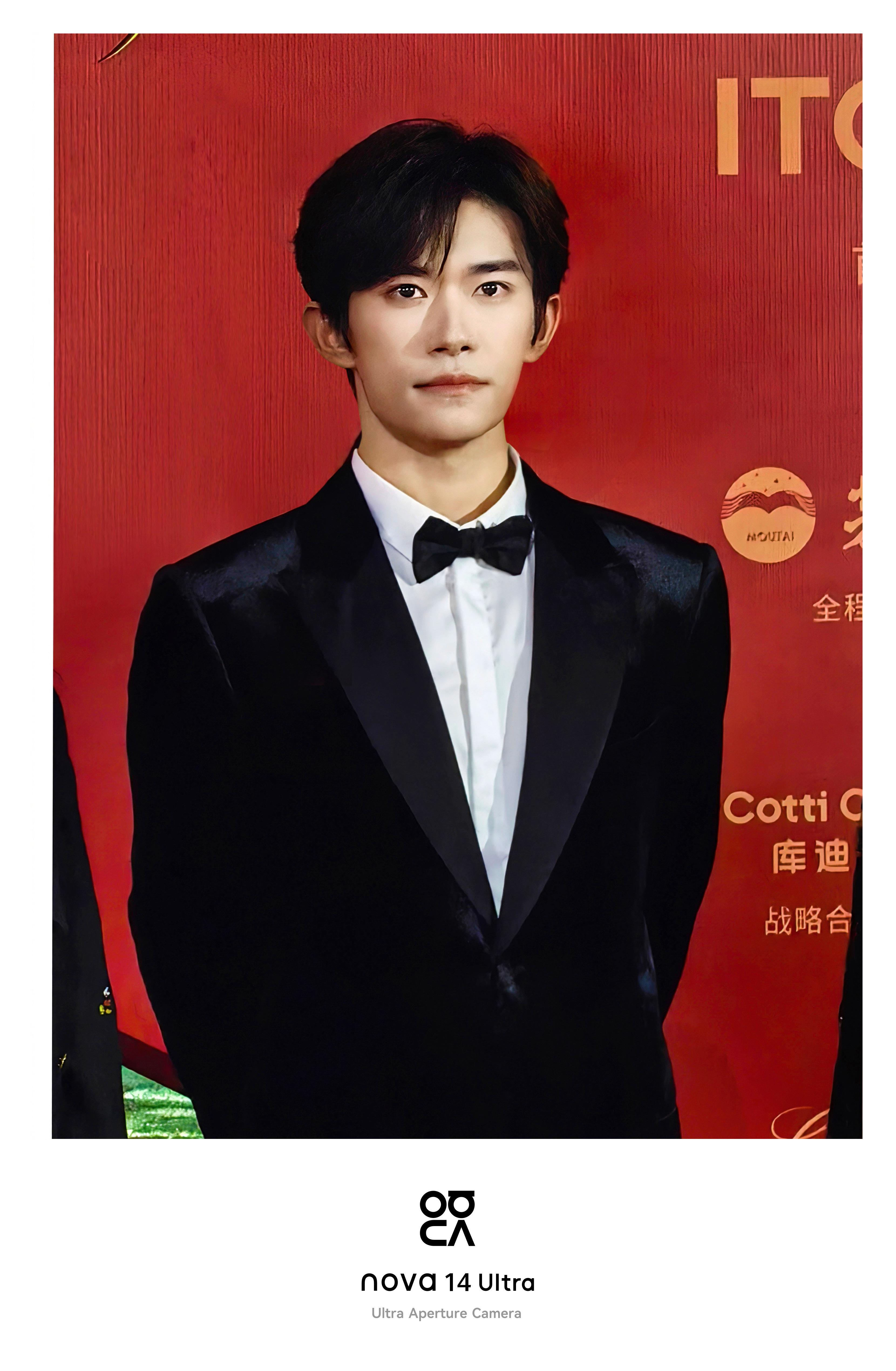 哇！千玺今天金鸡奖状态太好了！这波返图我狠狠收，看水印是用nova 14拍的，红