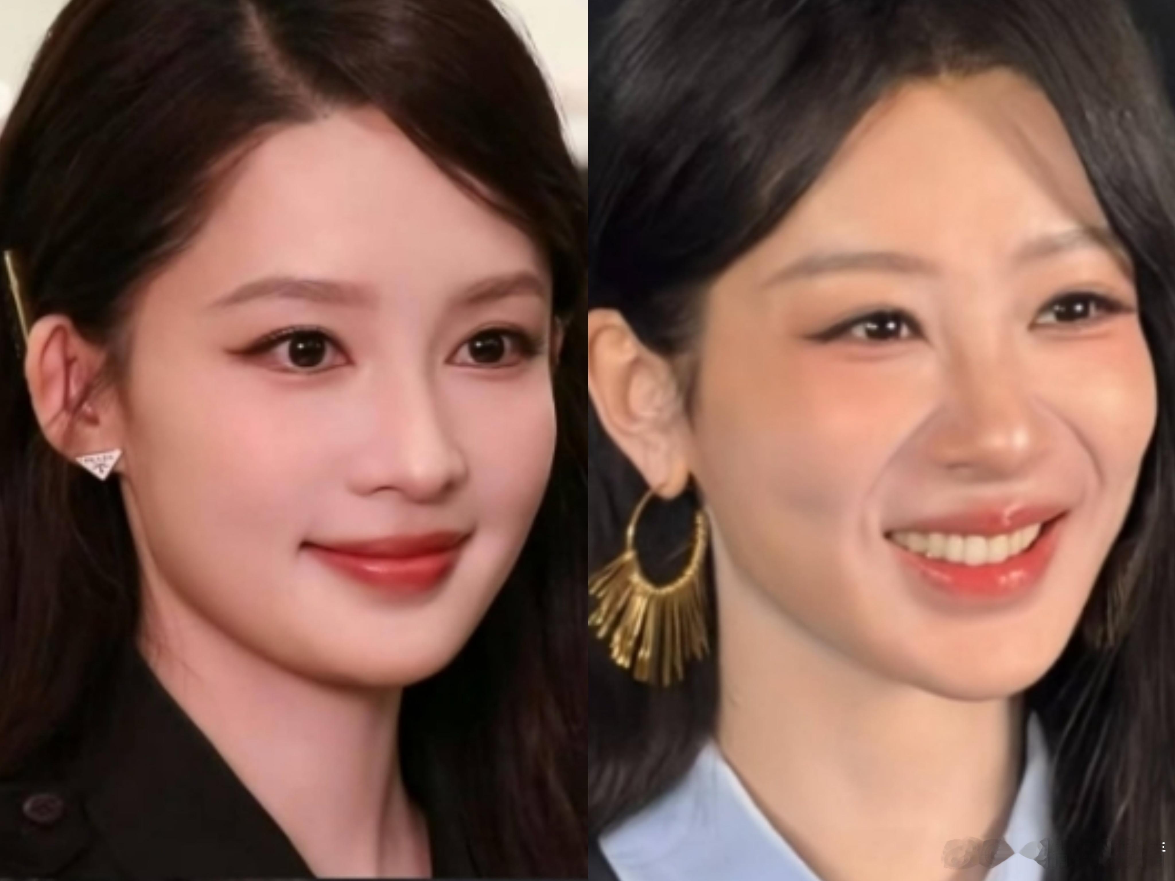 两位美女都演过诛仙的陆雪琪，仙界第一美女 