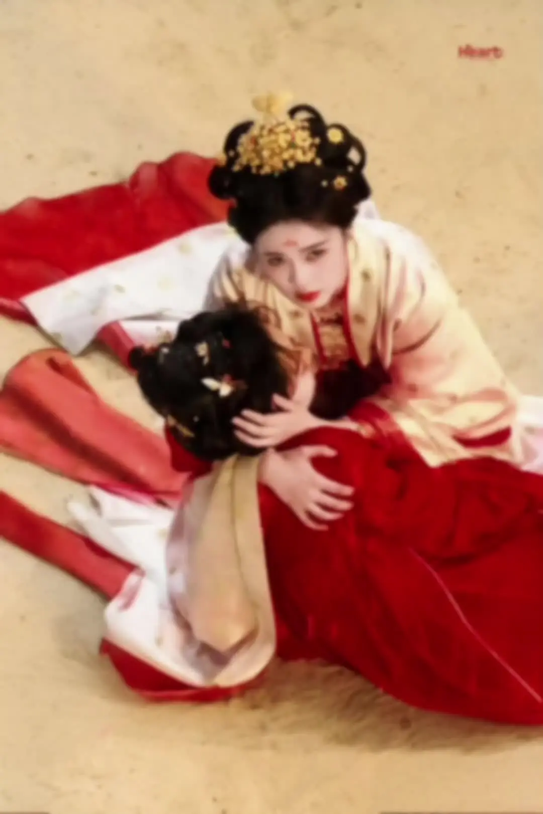 白鹿唐宫奇案雪中哭戏  李佩仪的眼神好心疼😭 （cr：VB)
