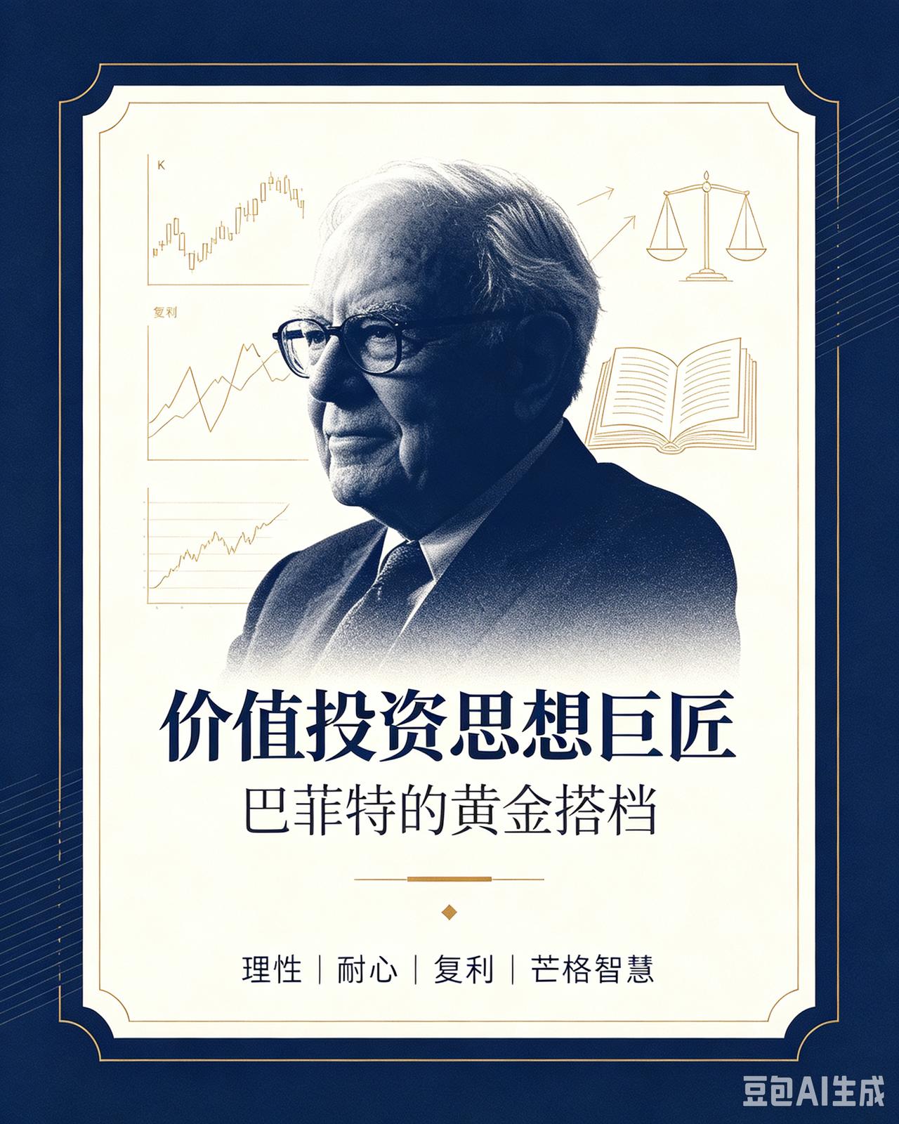 价值投资思想巨匠，巴菲特的黄金搭档