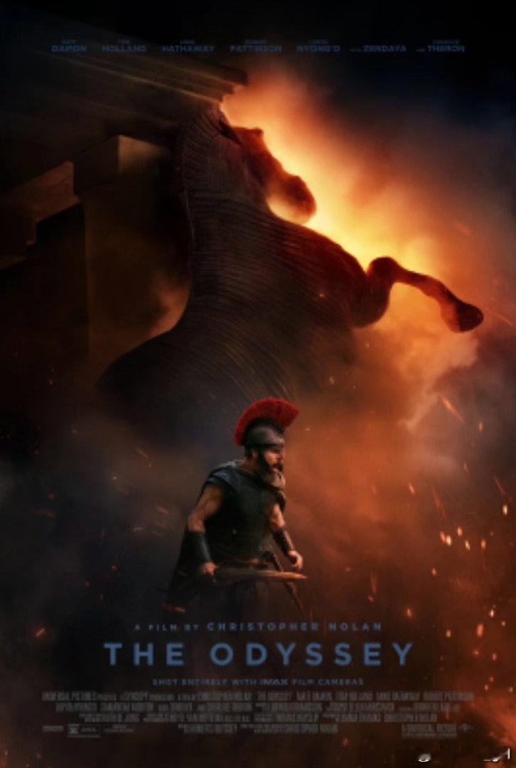 Go Big or Go Homer. 我们去看了The Odyssey, 很好