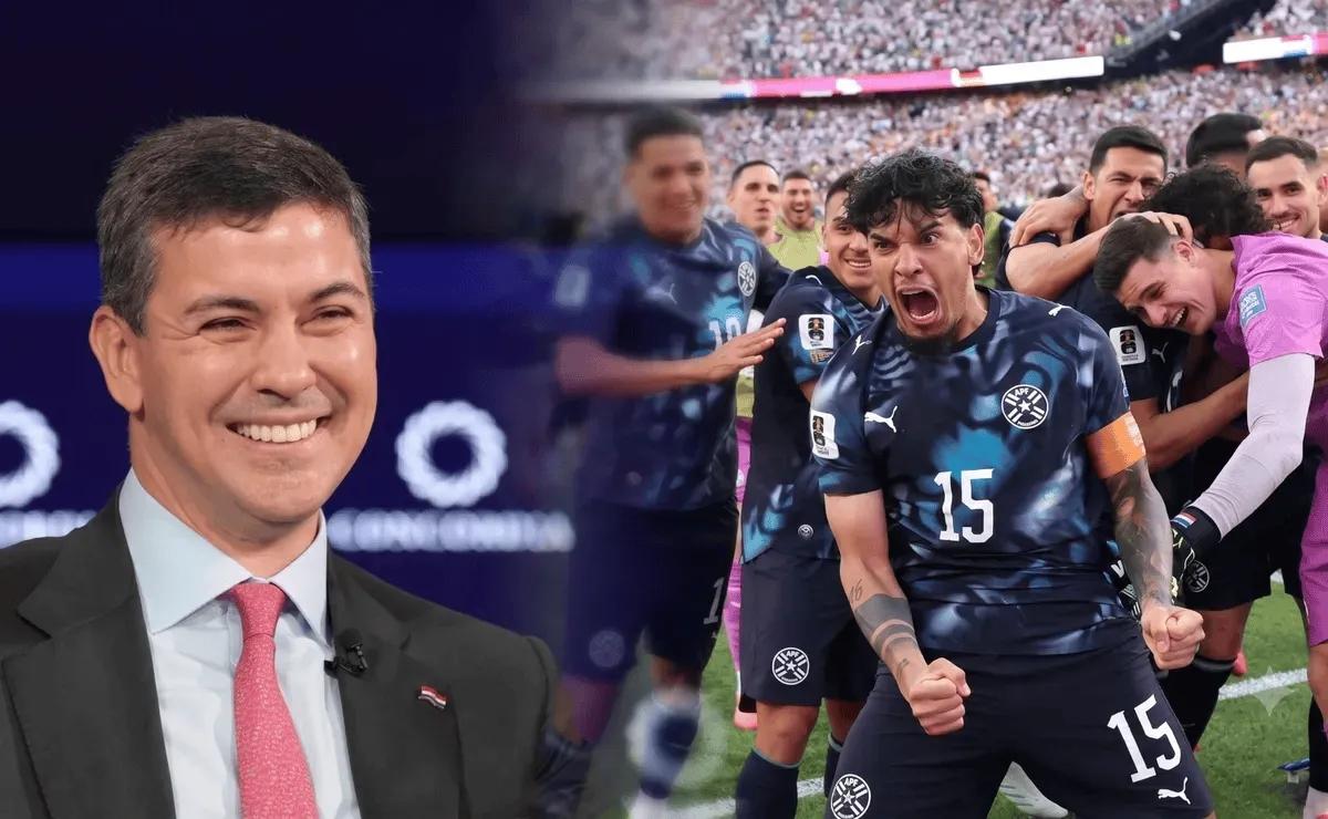 德国队还真成“放假仙人”了！
之前厄瓜多尔赢了德国，全国放假，今天巴拉圭赢了德国