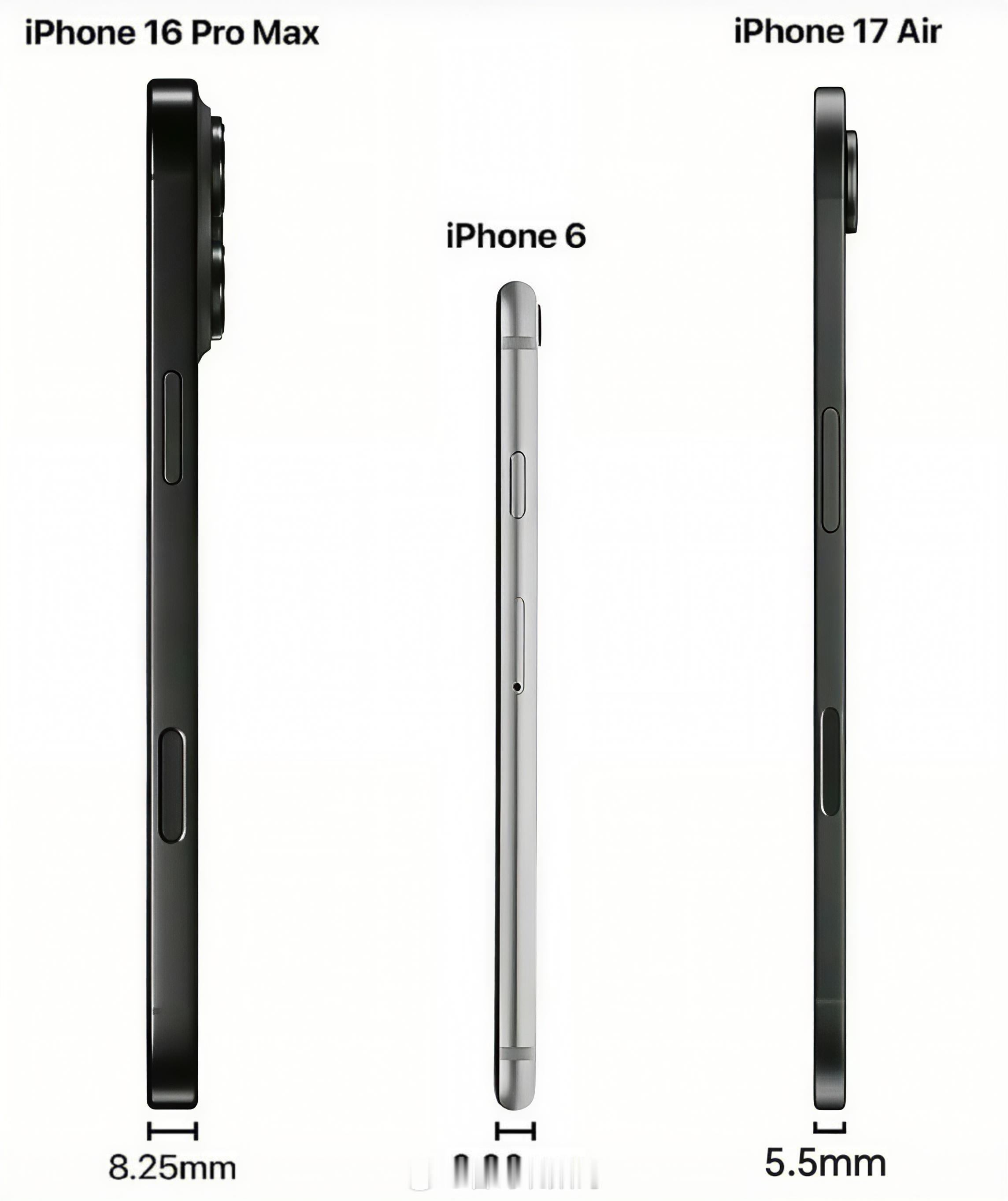 iPhone17Air到底有多薄当极致超薄又成为手机行业潮流，将对电池技术、散热