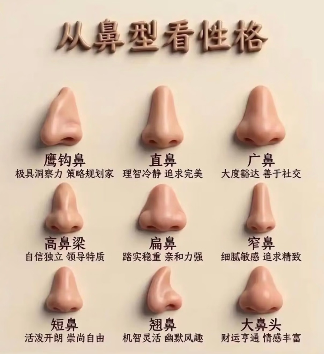 观人先从鼻子看👃🏻 ​​​