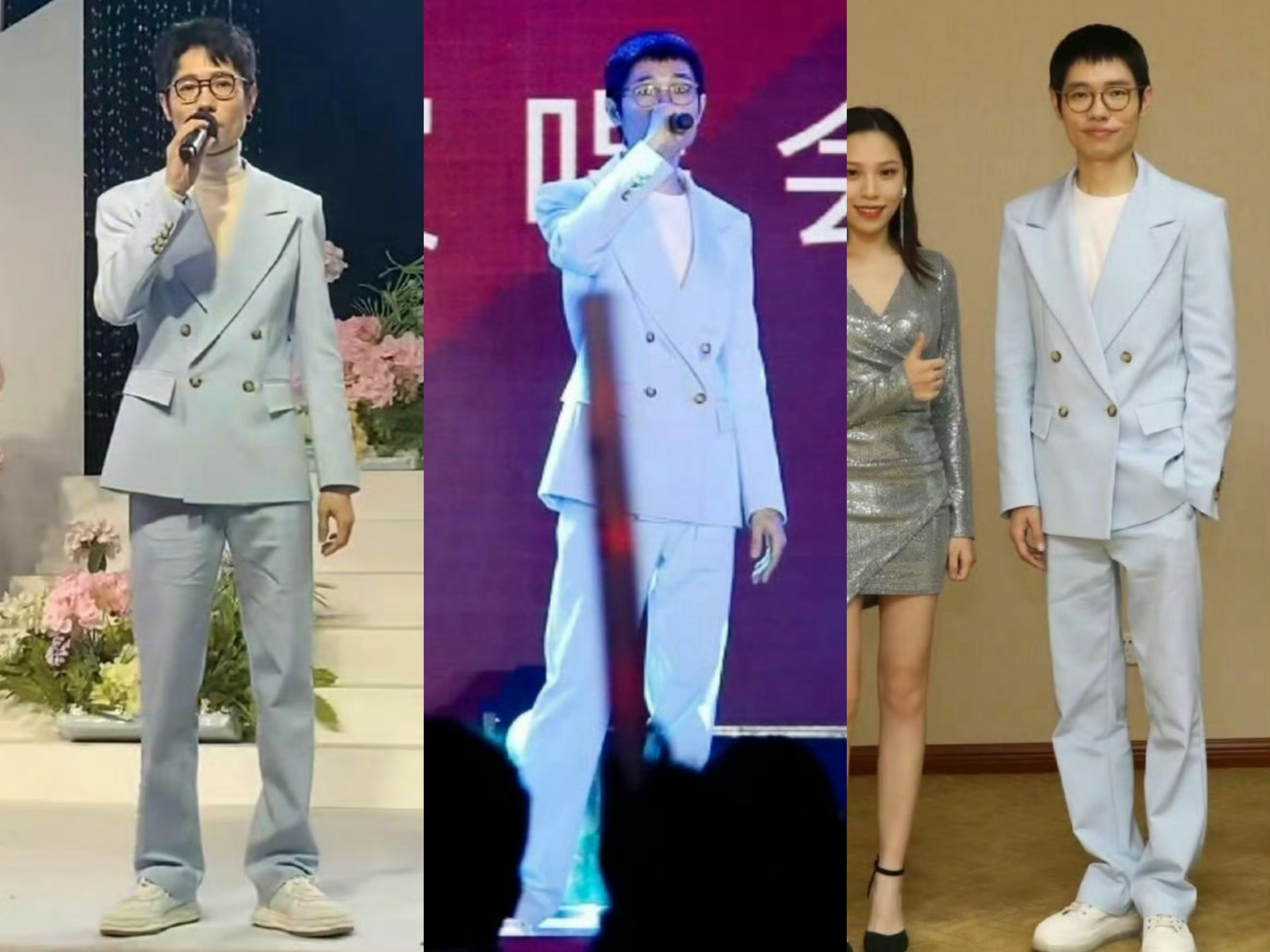 发现《再见爱人》嘉宾李行亮一件演出服穿了四年，麦琳是真会过日子啊。 