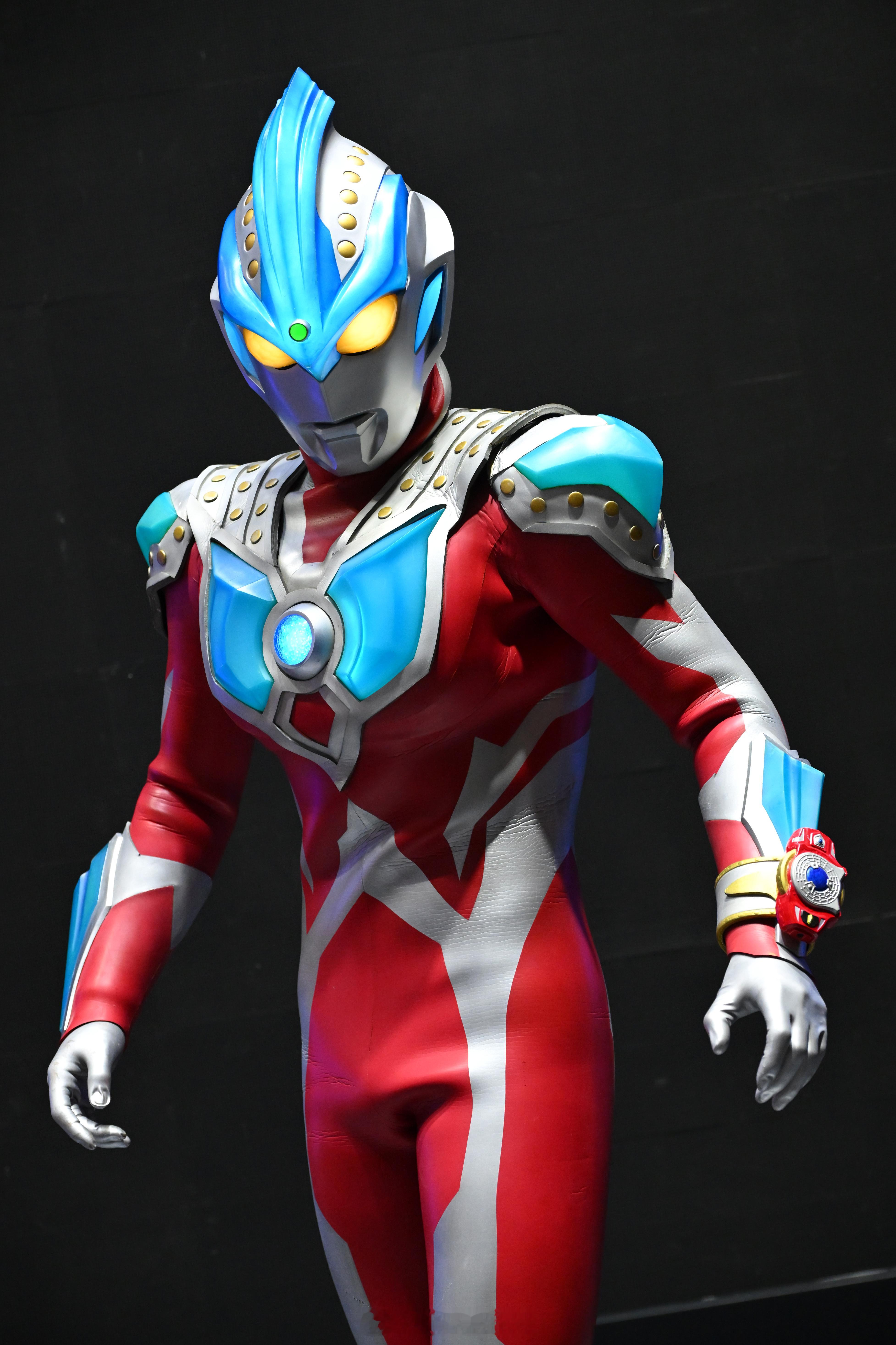 CLE中国授权展2024 新创华展台可以使用奥特6兄弟必杀技的银河斯特利姆，认必