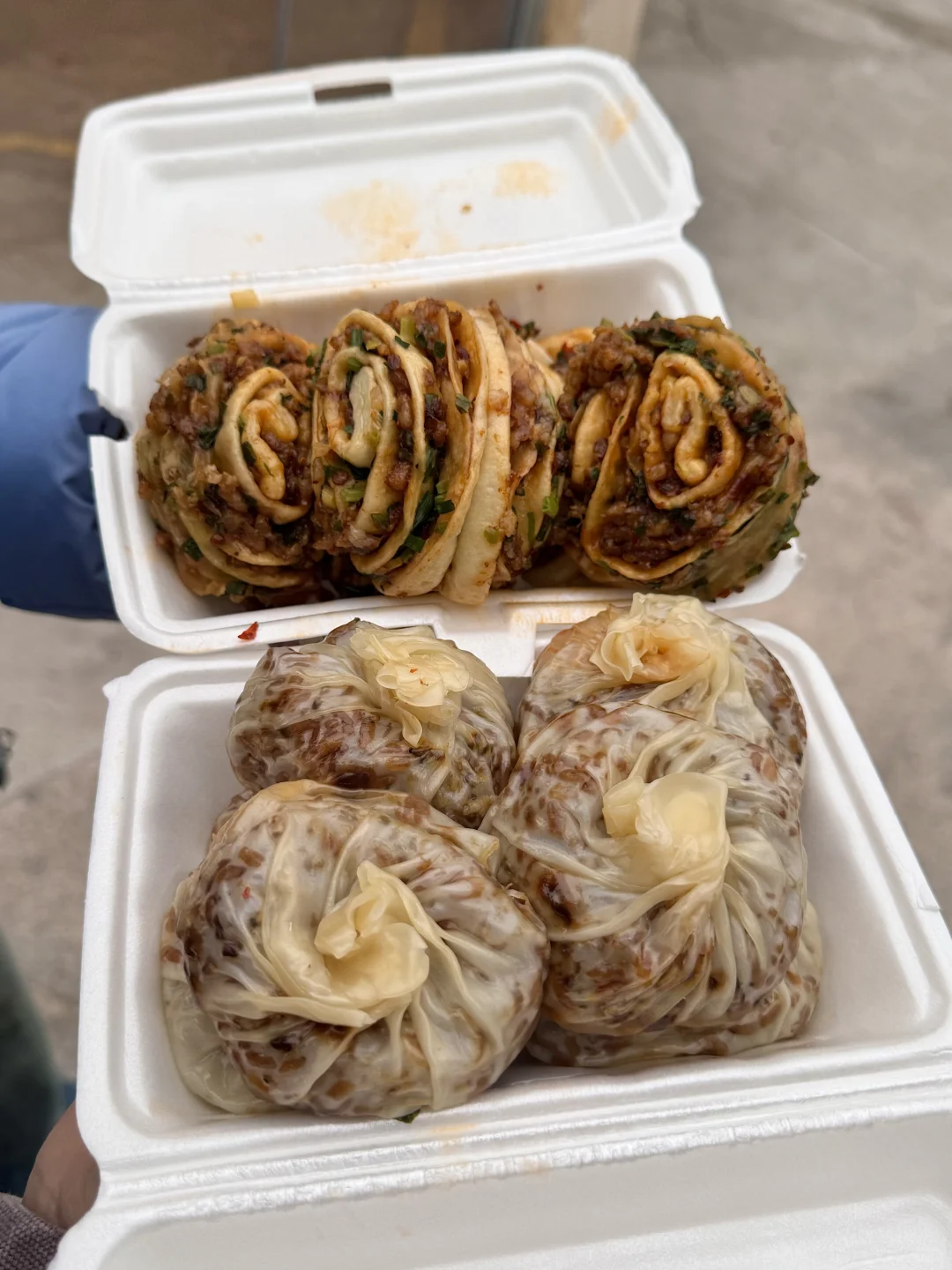 纸皮烧卖和鲜肉花卷！！！谁吃谁迷糊🥹