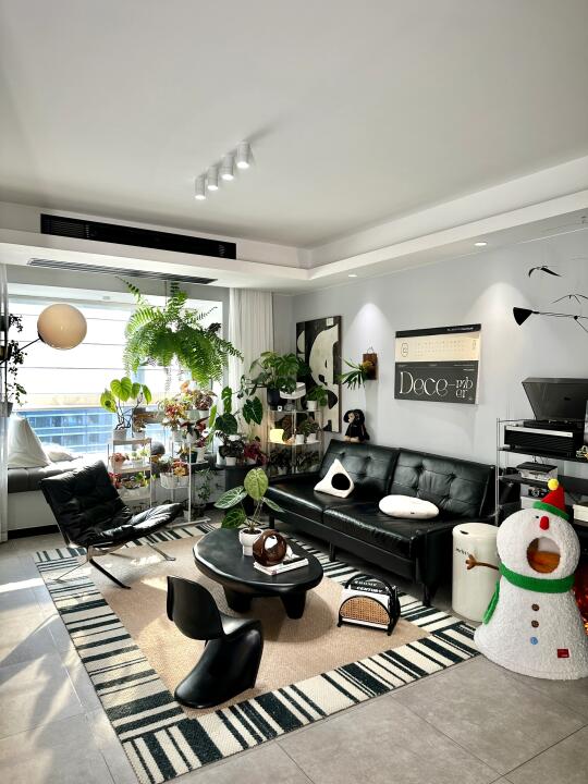 家的养成计划｜黑白灰调，有娃有猫的松弛感🏠