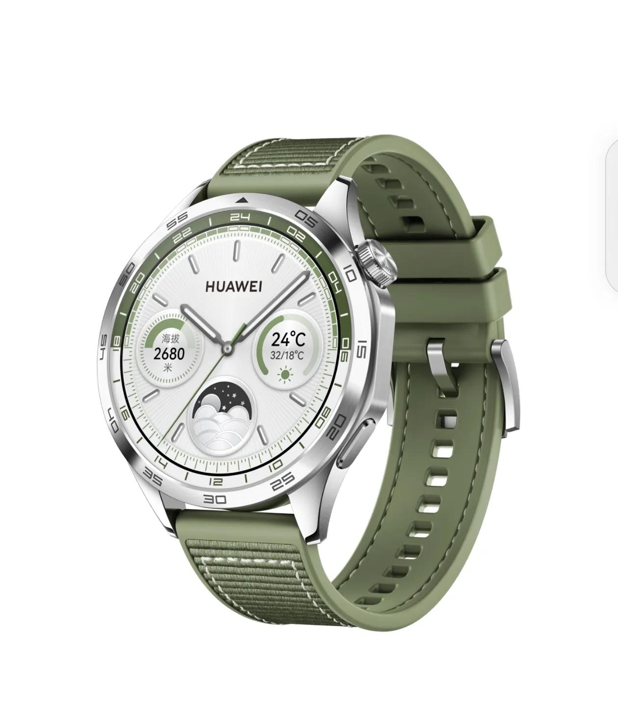 华为昨天在海外率先发布了华为WATCH GT4系列
46mm和41mm两个尺寸，