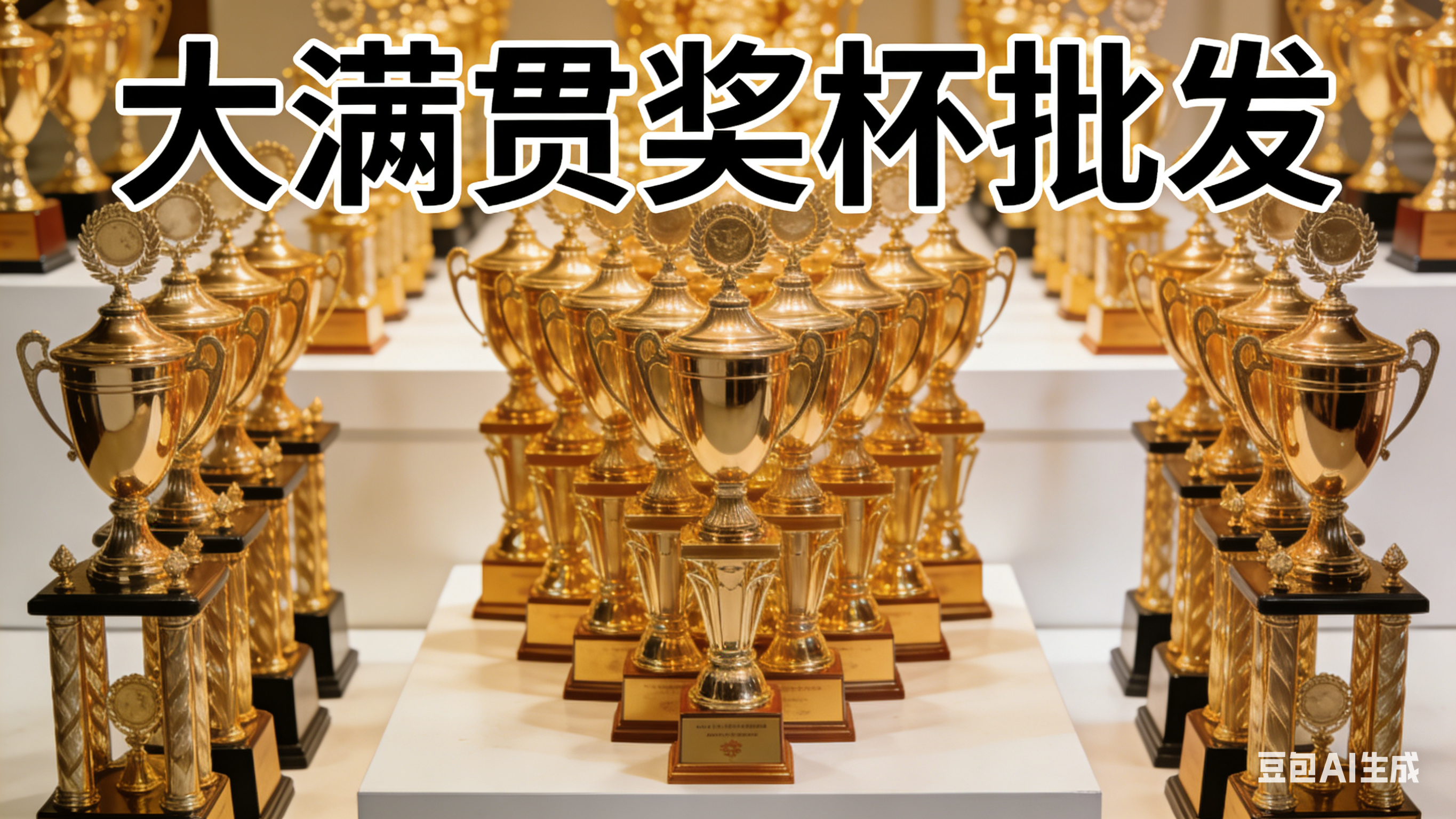 承接大满贯奖杯批发业务，量大价格还可优惠。 免费刻字。 