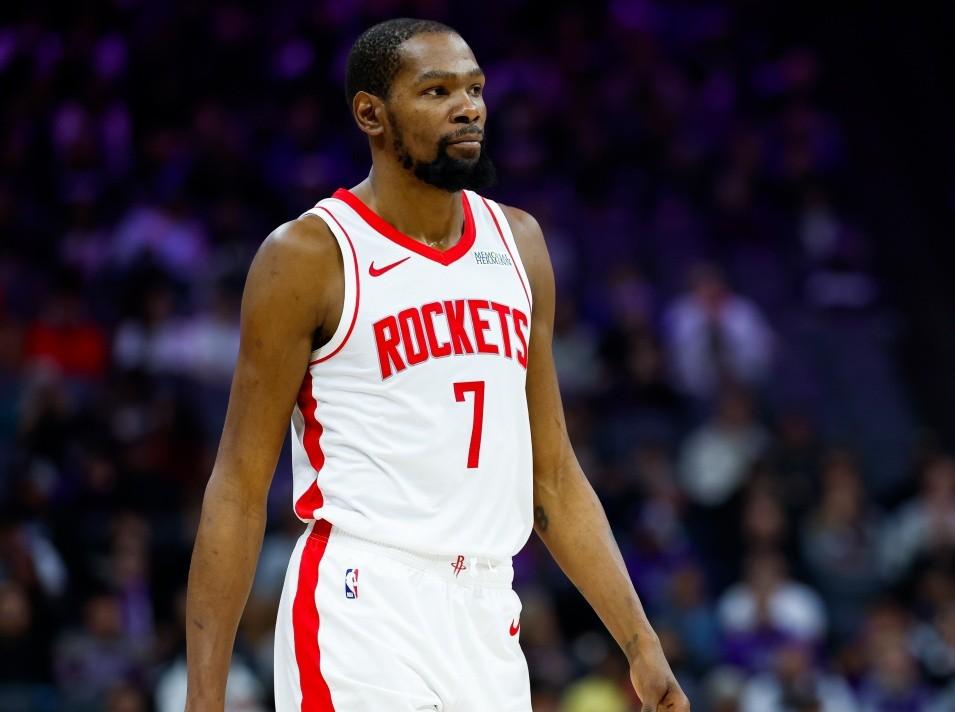 火箭这是朝总冠军去了，太强了吧，在今天火箭与骑士的比赛中，杜兰特天神下凡，17投