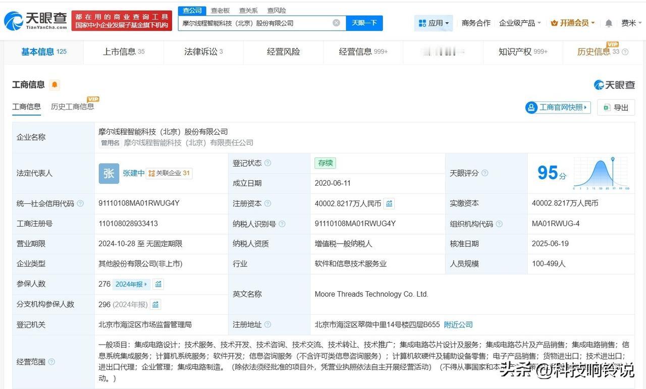【摩尔线程中一签开盘赚26万 摩尔线程商业版图盘点 摩尔线程对外投资十余家企业】