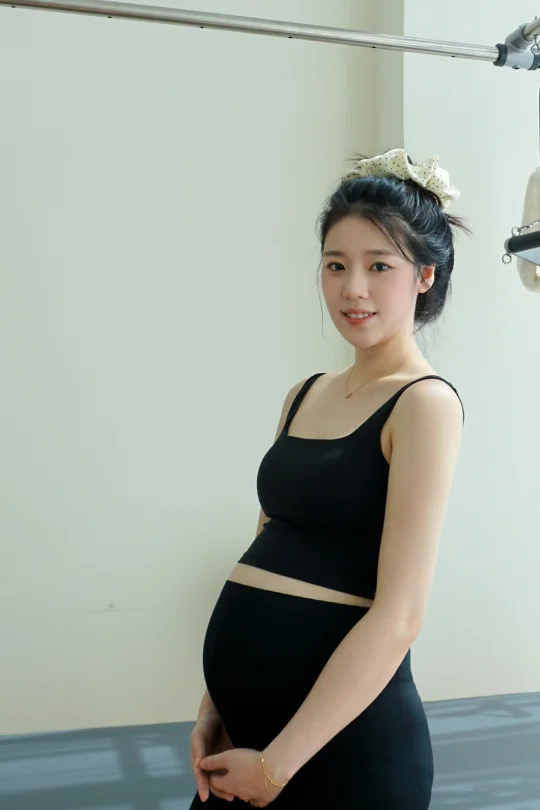 孕25w穿搭｜ 练瑜伽的舒适之选✨