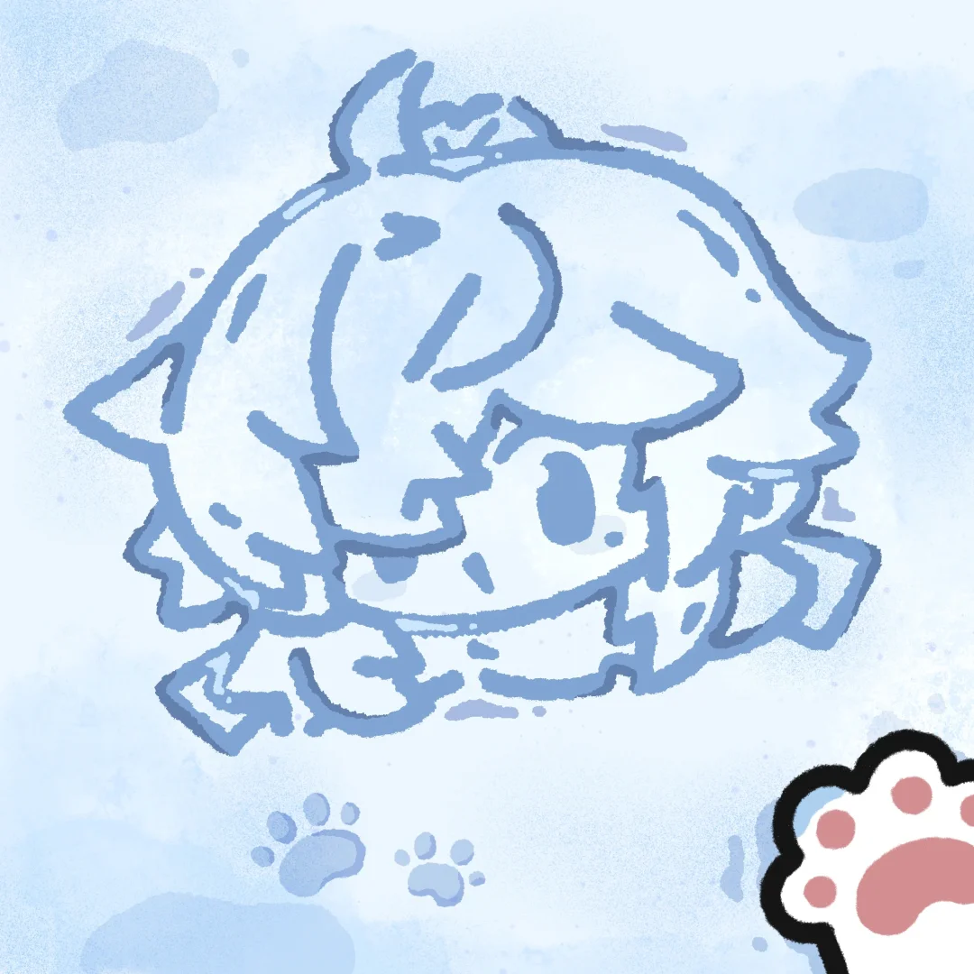 景元猫猫｜雪地里的白面馒头