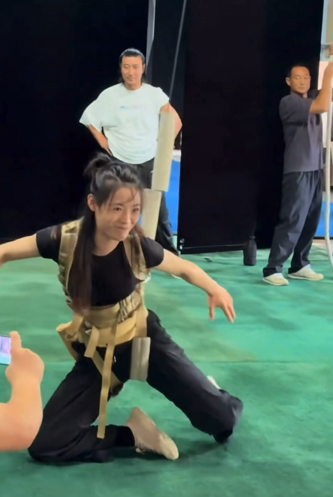 在🍠发阿育娅的练习花絮给自己看流泪了好大一个撞击声