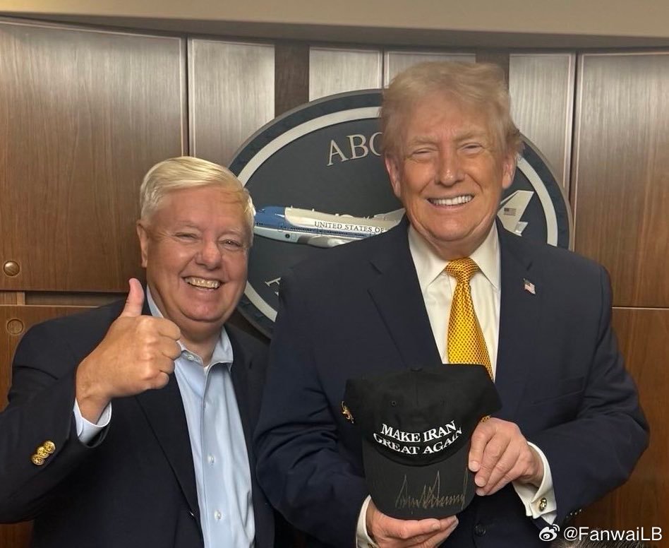 美媒，林赛·格雷厄姆表示：“我刚刚和美国特朗普总统进行了一次非常棒的谈话。我完全