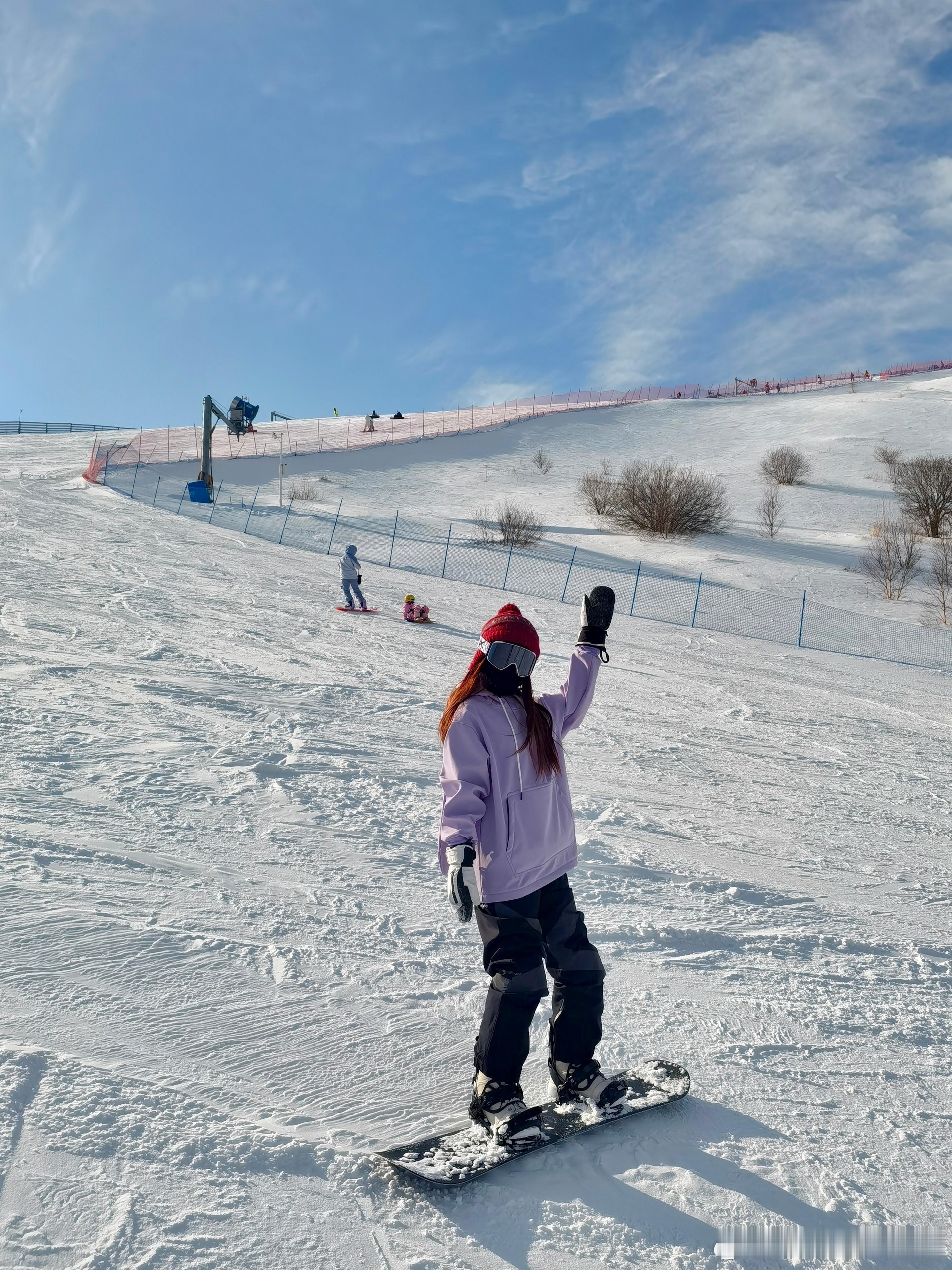 今天雪道遇到了个可爱的小盆友滑雪生活手记 张家口·太舞滑雪场