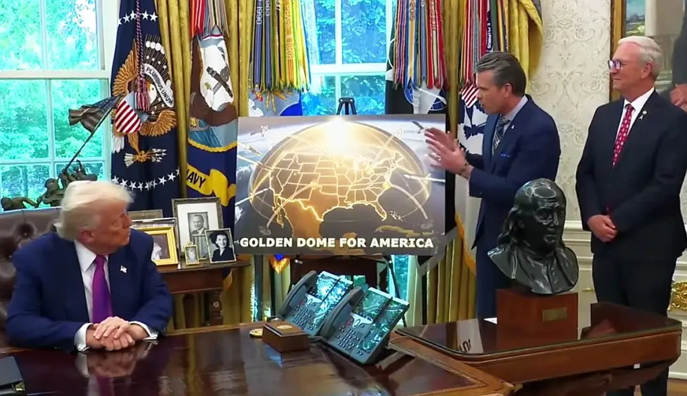 幂谈天下烽火问鼎计划 “金色穹顶”导弹防御系统成本暴涨六倍美国总统特朗普便宣布了