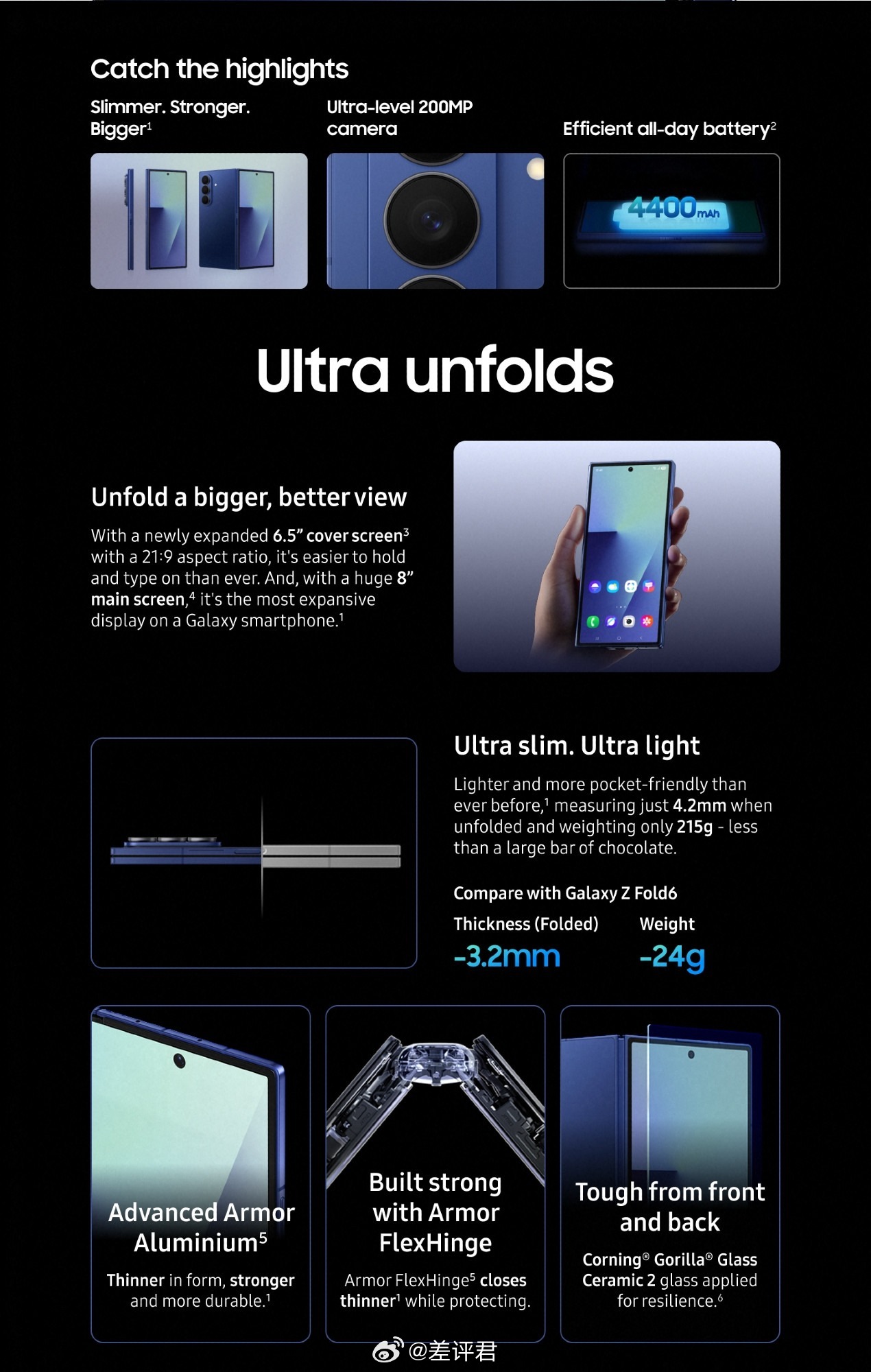 #差评说数码# 临近发布，三星水管又爆了。。。Z Flip7 用了三星自家 Ex