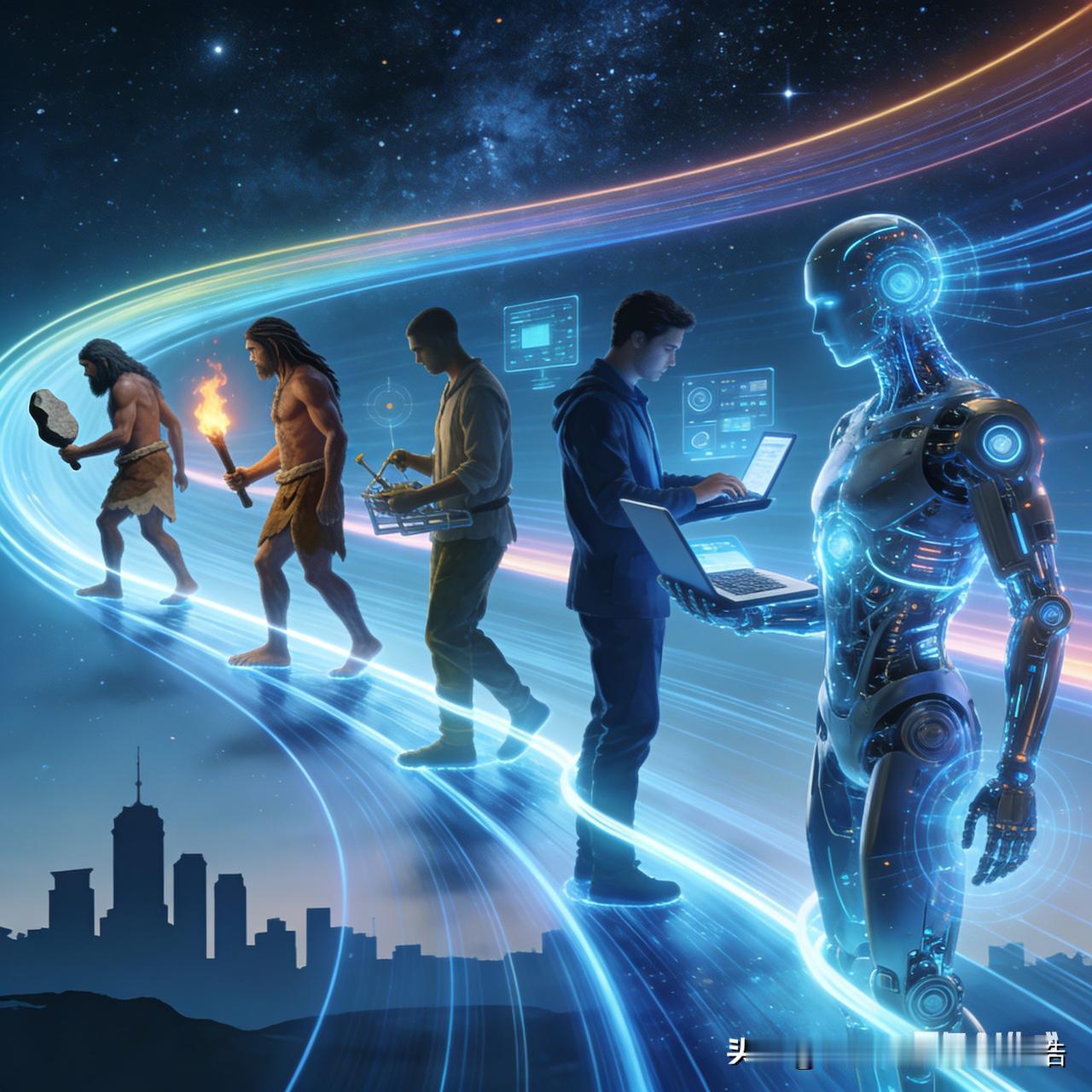 2026年是科技文明的元年，科技文明时代到来了！2026年是AI取代了人类低效的