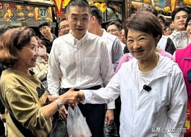 国民党卢秀燕突然现身基隆，不仅参拜还愿还为谢国梁助选，这一举动被外界认定为是她全