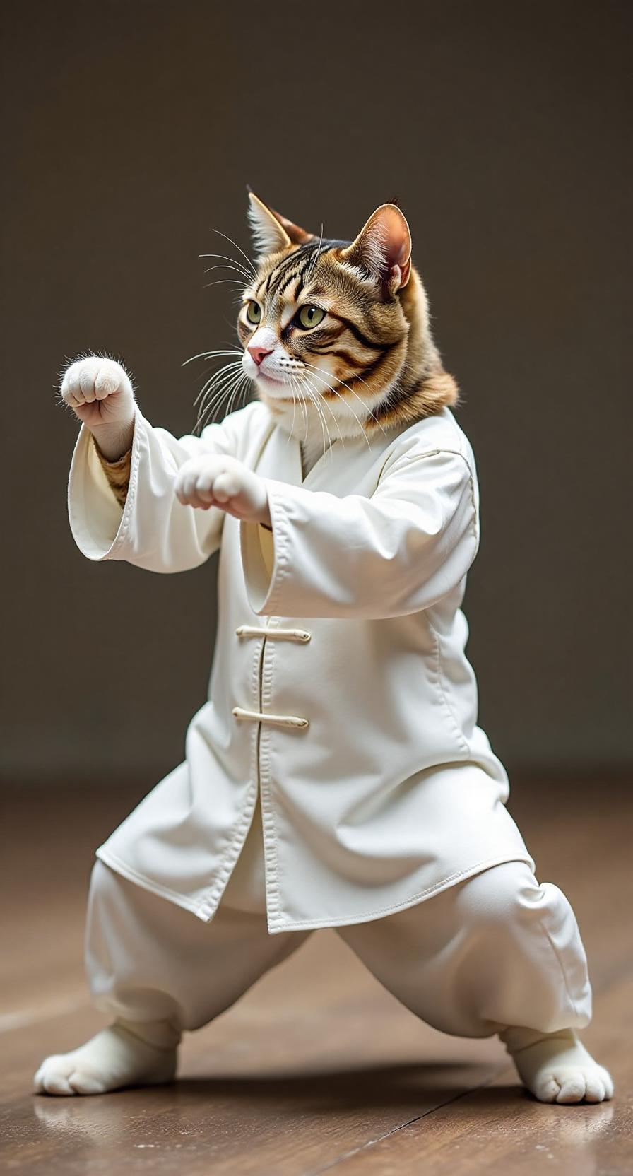 分享一张猫咪看起来像人一样的照片