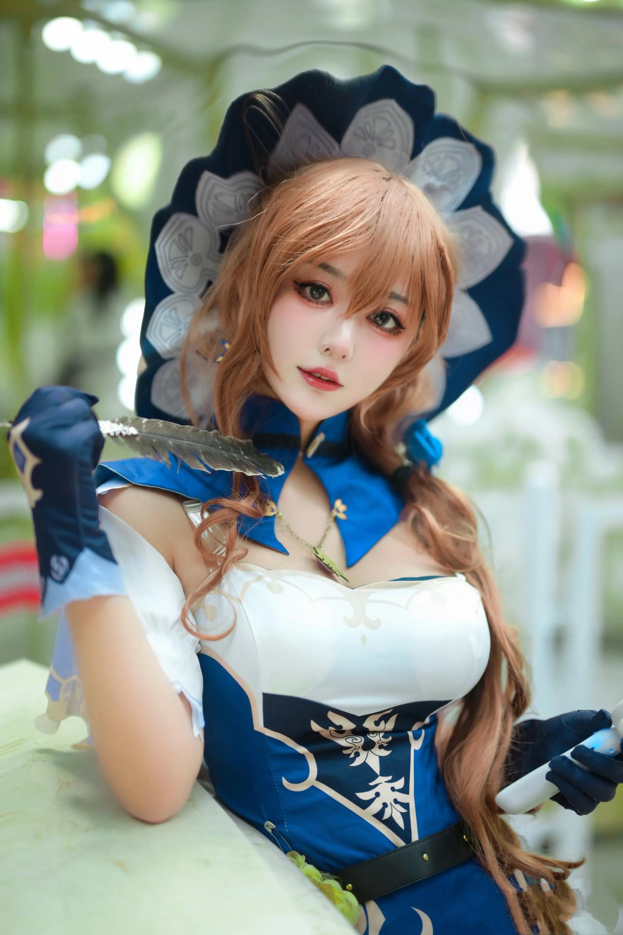 丽莎，西风骑士团图书管理员，曾留学须弥，知识比较渊博!  