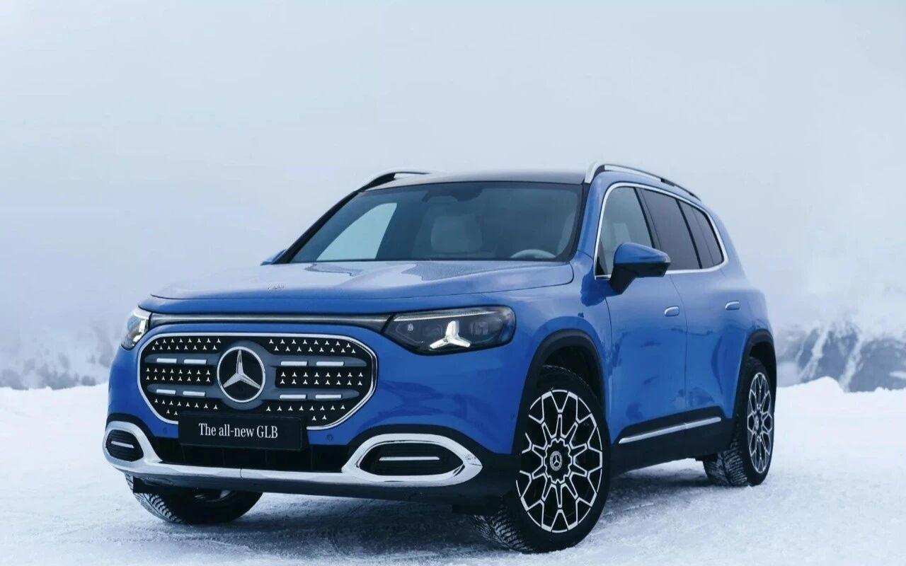 奔驰全新一代GLB来袭，配5/7座，纯电续航631km，5.5秒破百，很强日前，