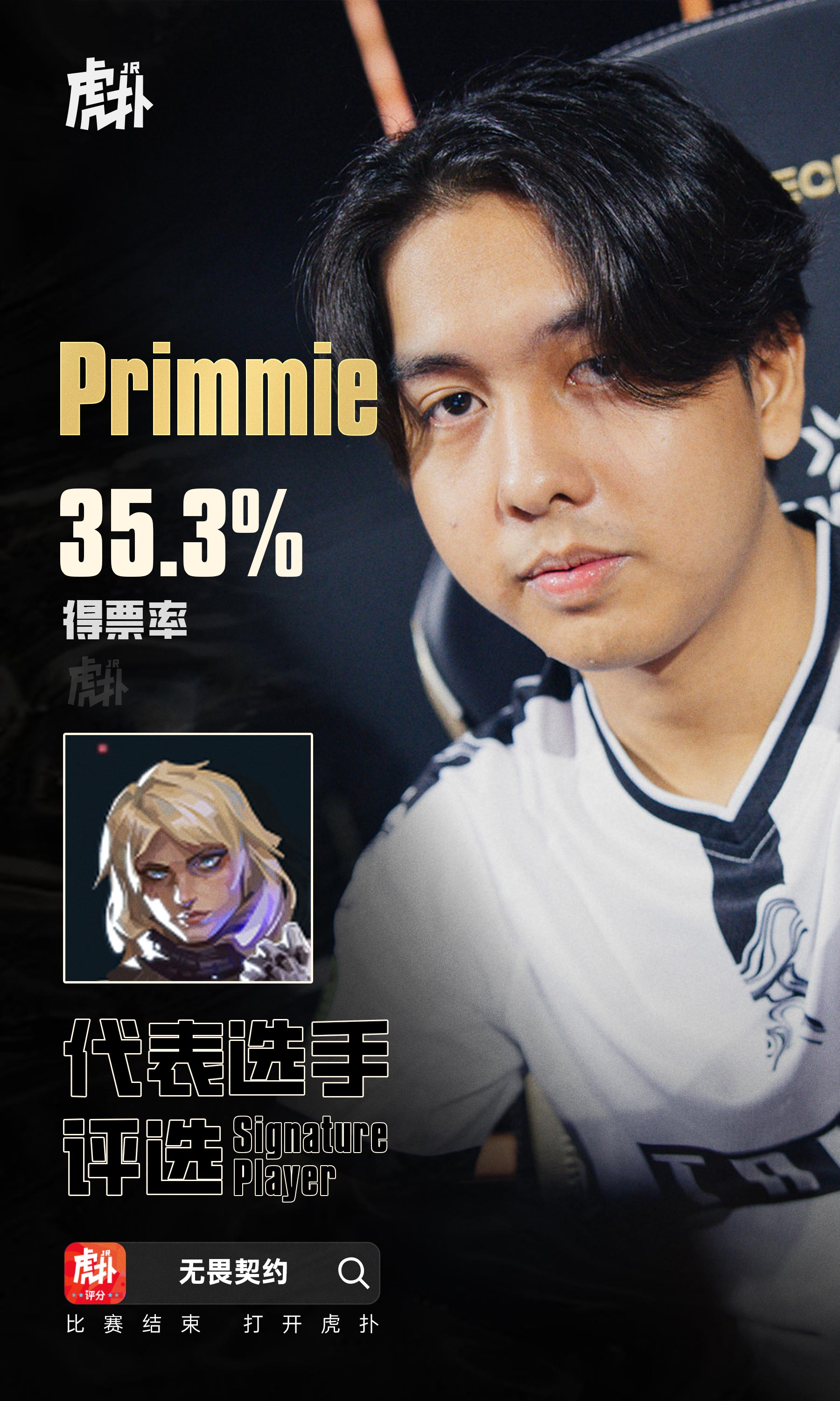 曾在单图豪取过30个击杀！JRs评选钢锁代表选手——Primmie