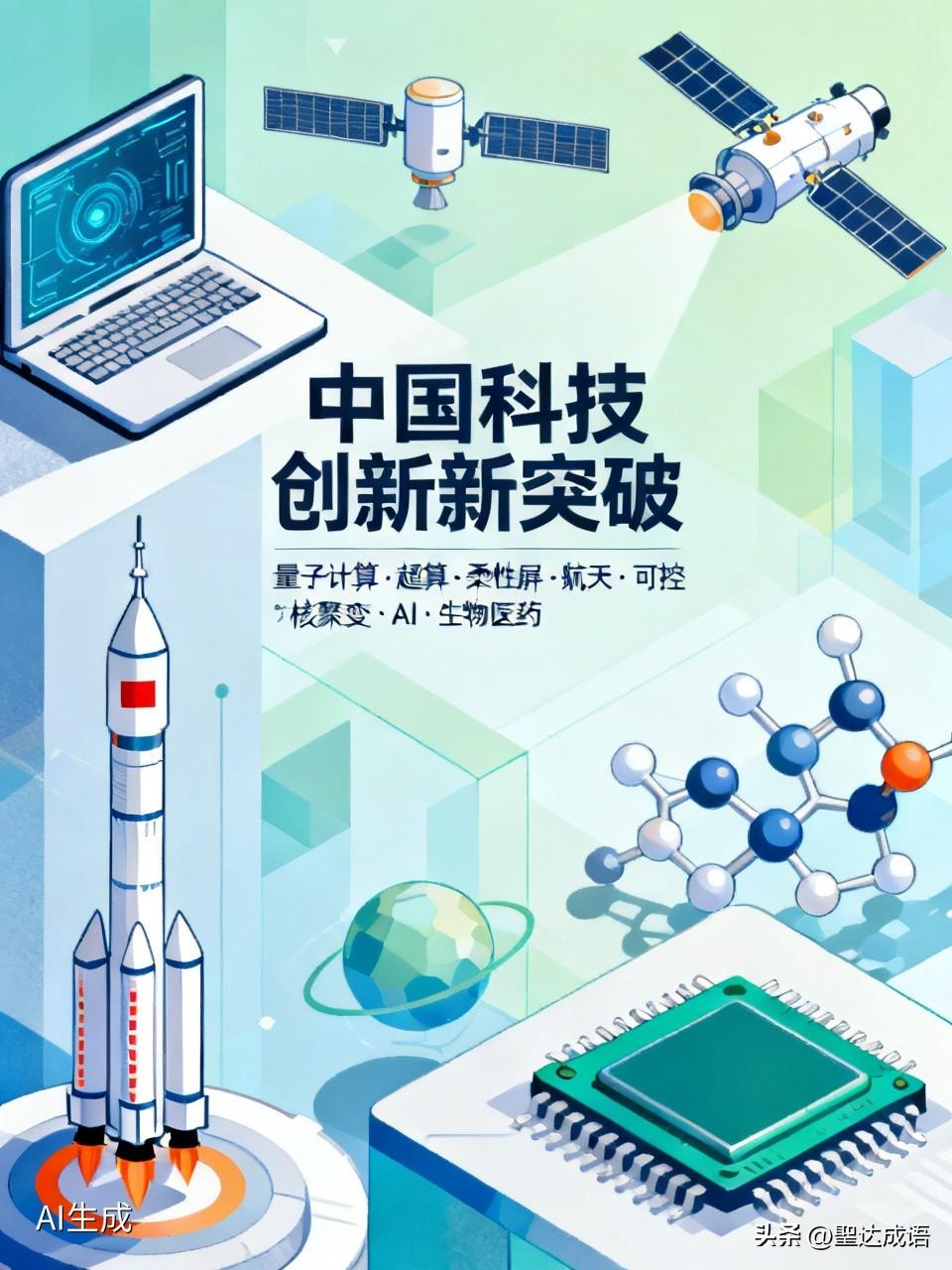 量子计算机、国产超算接连刷新纪录，柔性屏、航天、可控核聚变多点开花。硬核技术突破