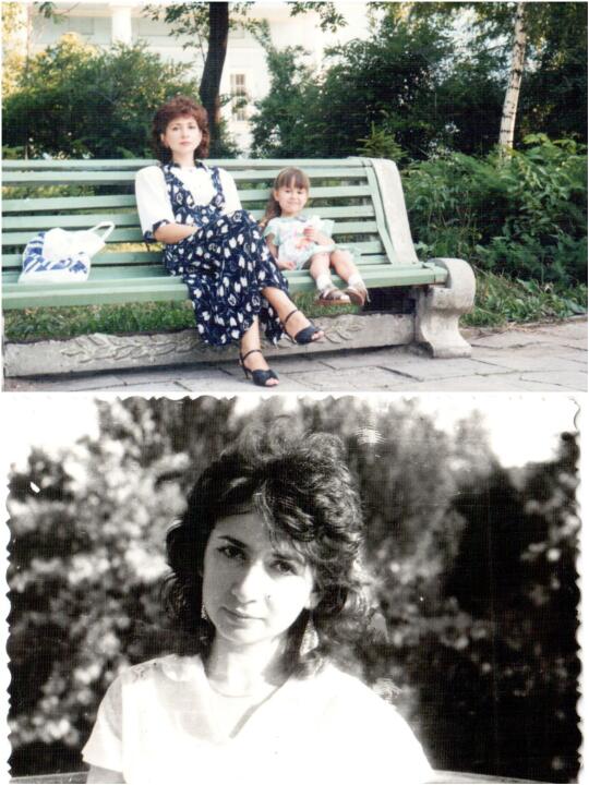 被我妈25岁的颜值暴击了❤来看你们妈妈的照