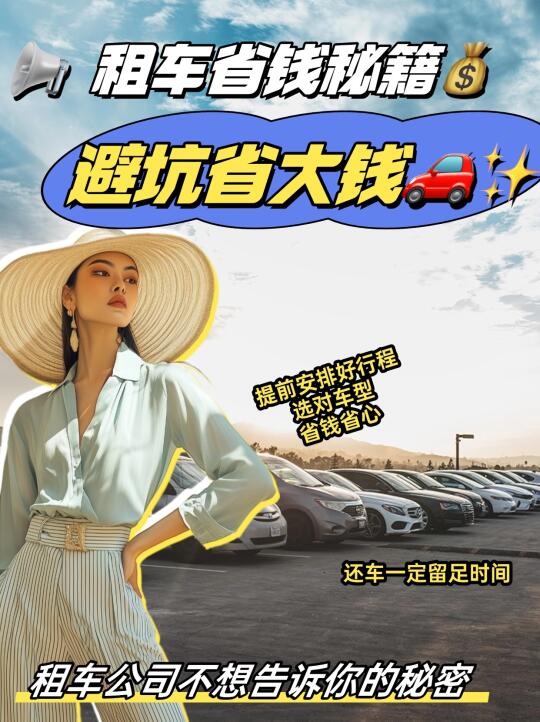 🚗💰租车公司超值经验！帮你省下一大笔银子