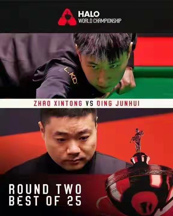 今天晚上9点半，斯诺克世锦赛16进8中国德比，丁俊晖赵心童将上演巅峰对决！
截至