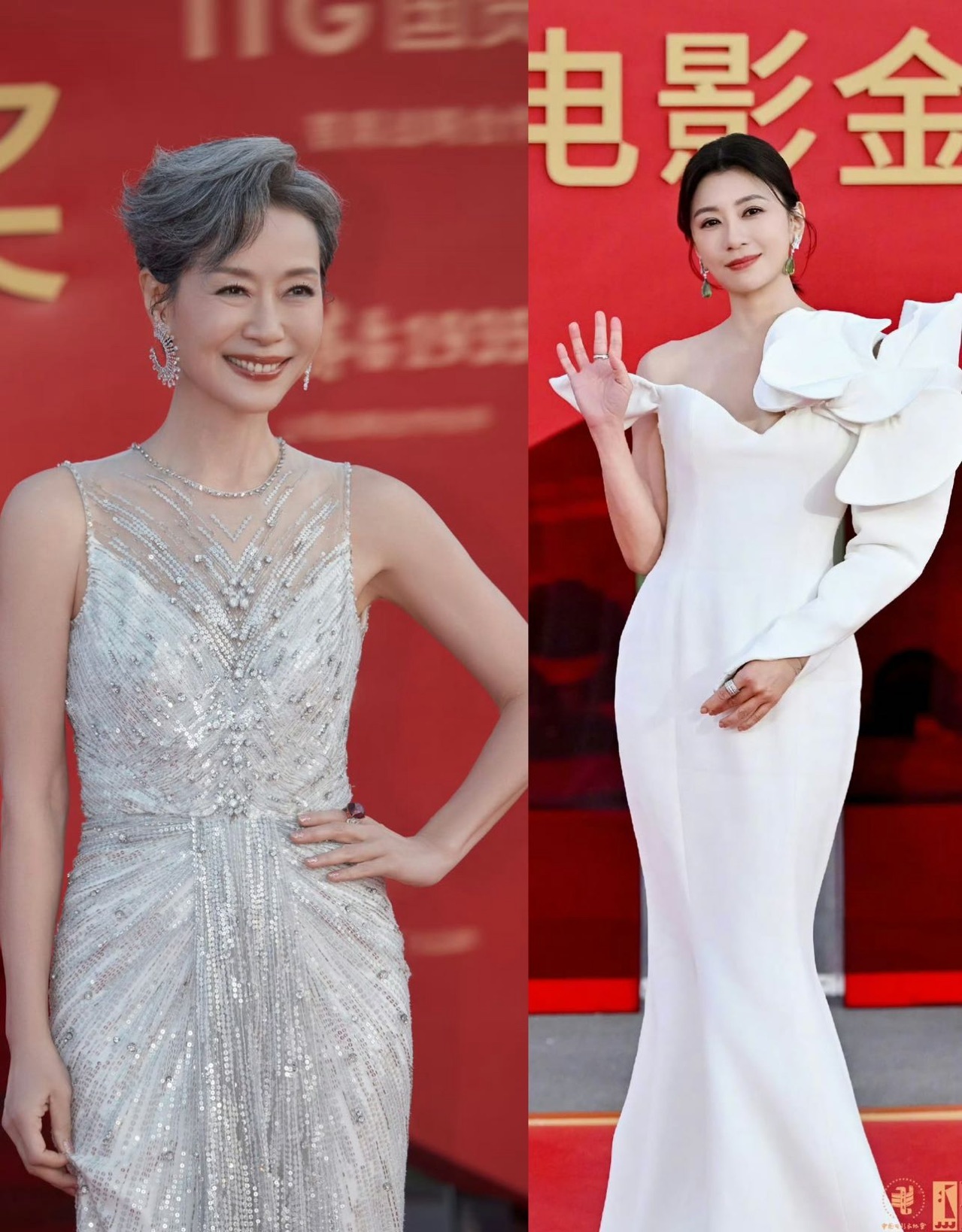 谁懂啊！看到贾静雯叶童同框，瞬间穿越回追剧的日子，太戳回忆 