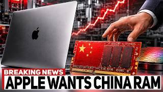 内存芯片价格暴涨98%——MacBook售价已应声上涨，苹果游说美国政府，寻求采