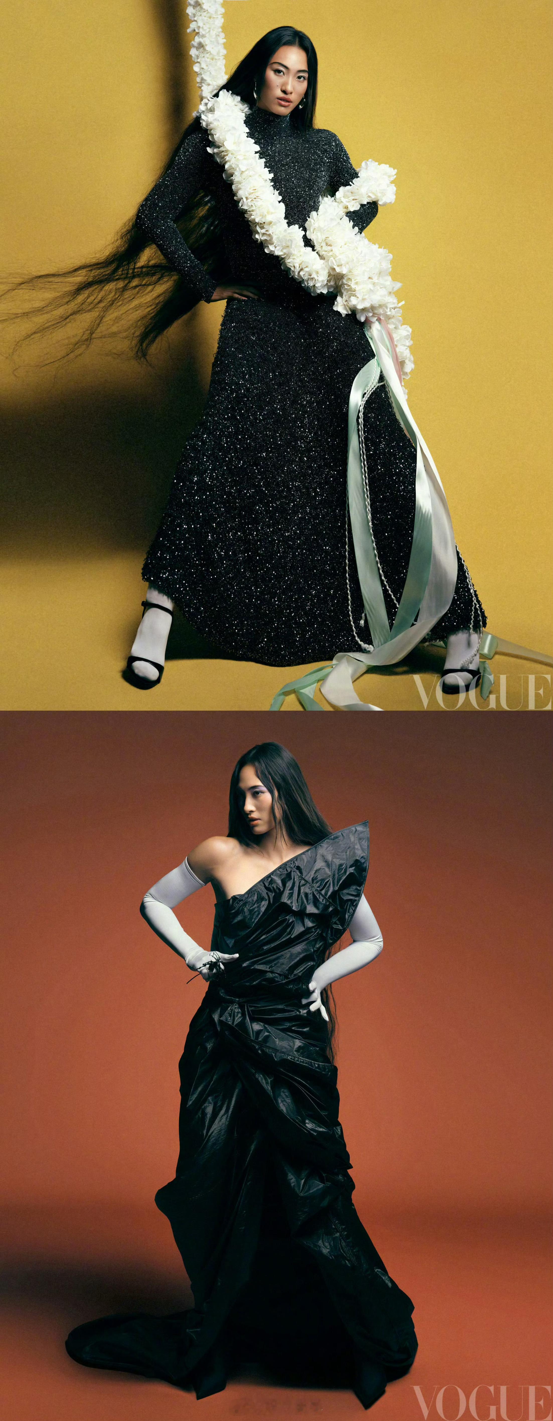 #郑钦文VOGUE 不输超模# 非常赏心悦目的封面，好有范儿！妥妥的女王大人！[
