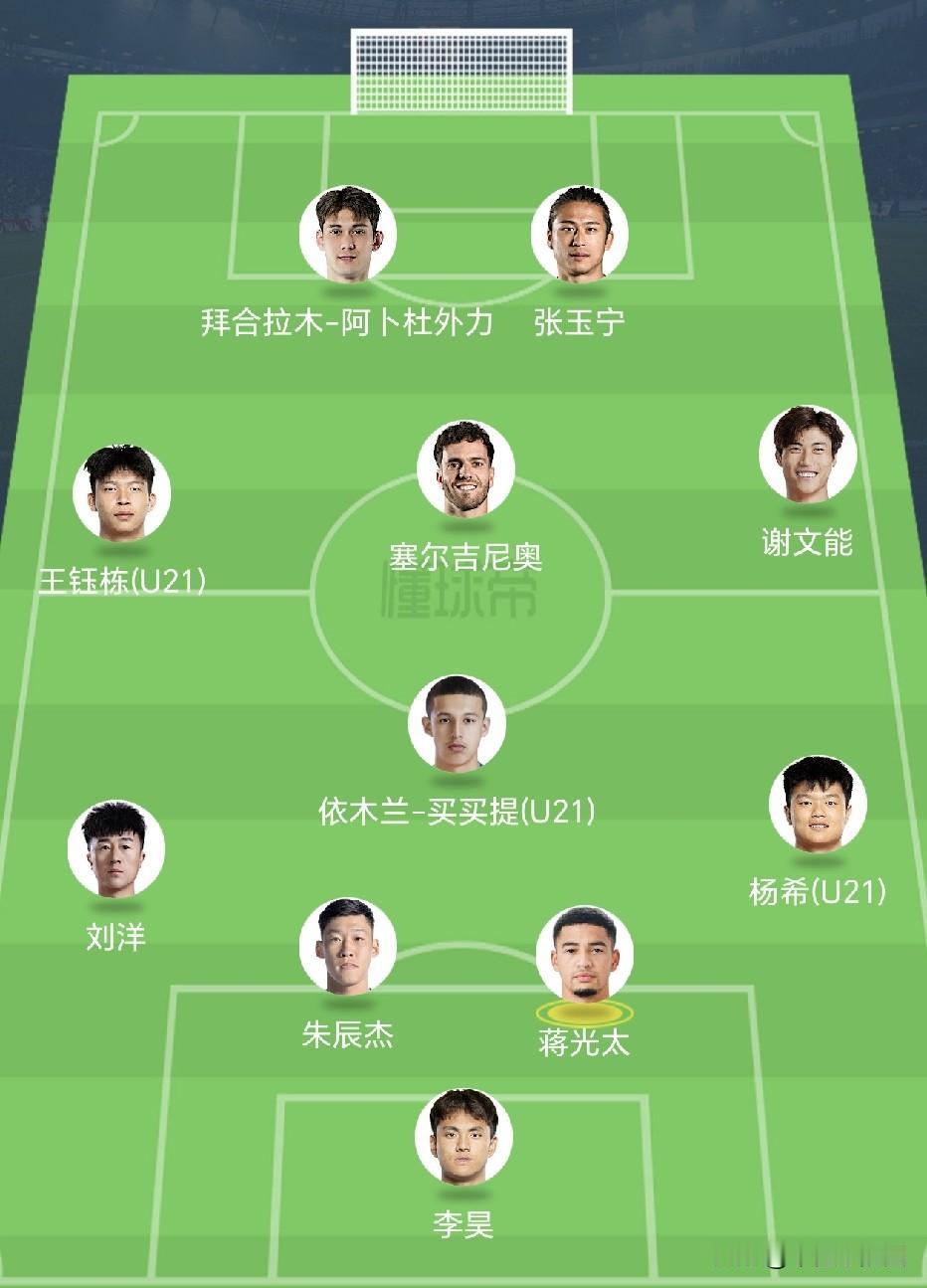 这一套国足阵容怎么样，能不能抗一抗顶一顶泰国越南新加坡。
门将交给李昊，并非不可