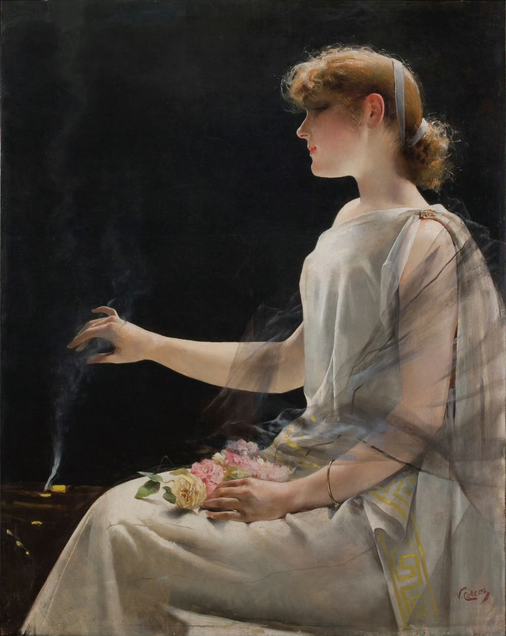 意大利艺术家Vittorio Matteo Corcos的作品艺术达人夏日企画