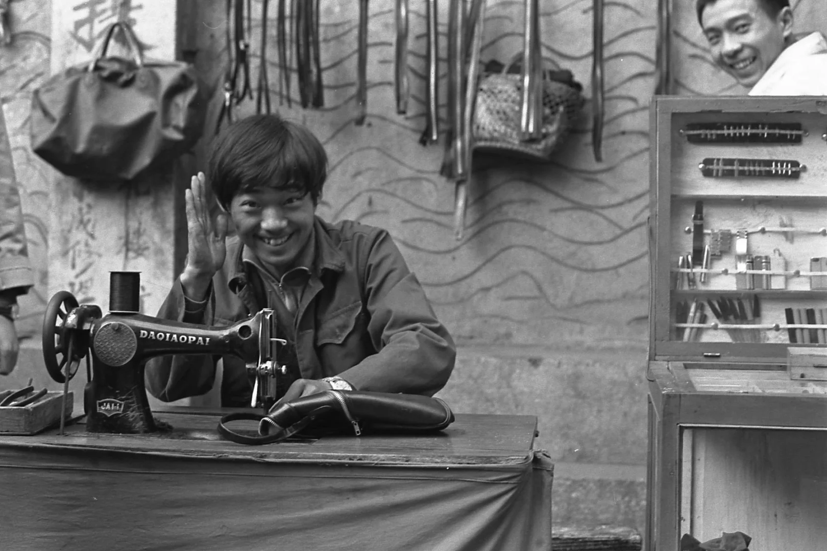 改革开放初期，1982年的中国老照片。