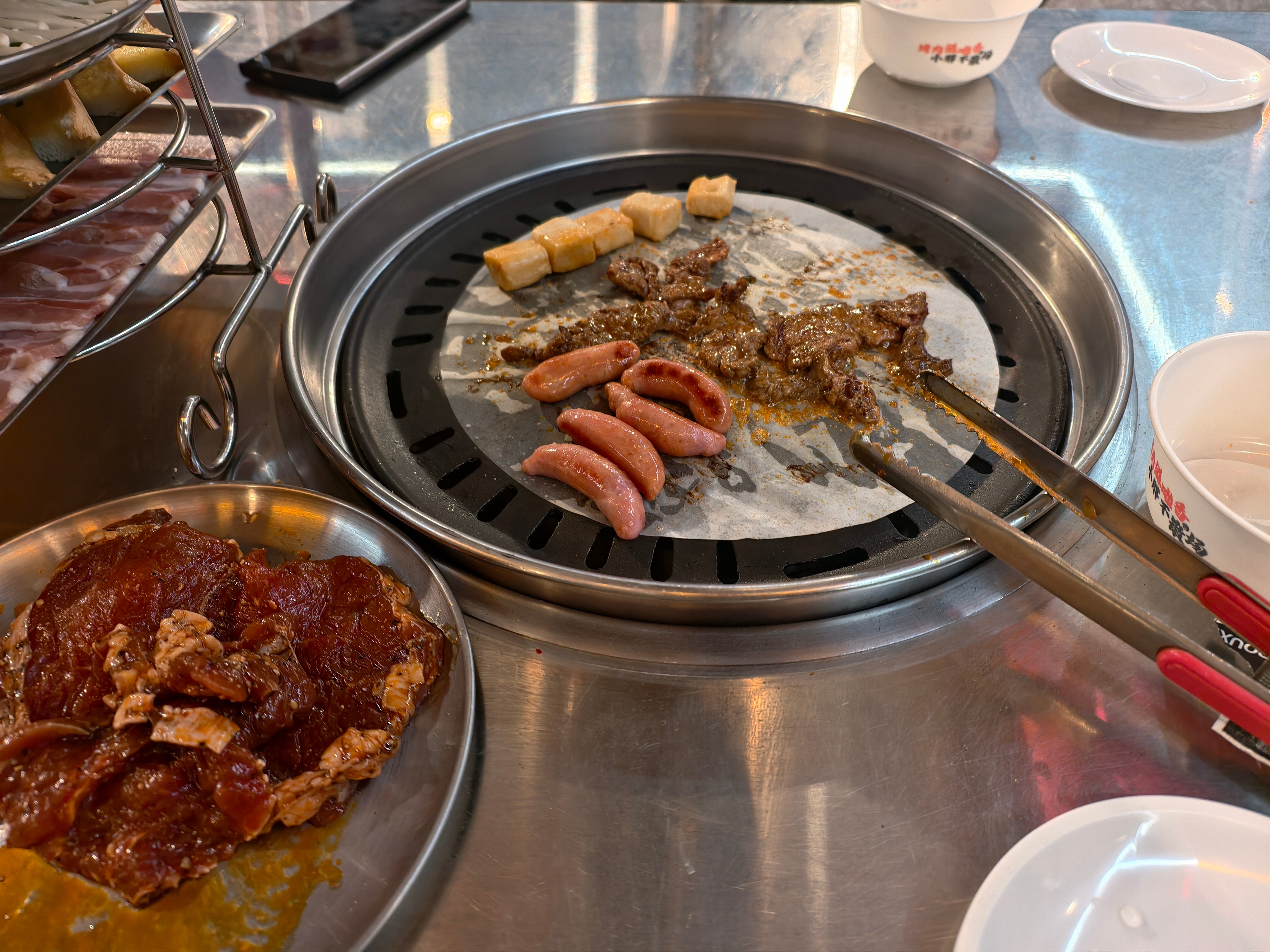 赶着节日整点烤肉，都说吃肉不长肉，我替大家试试[doge] ​​​