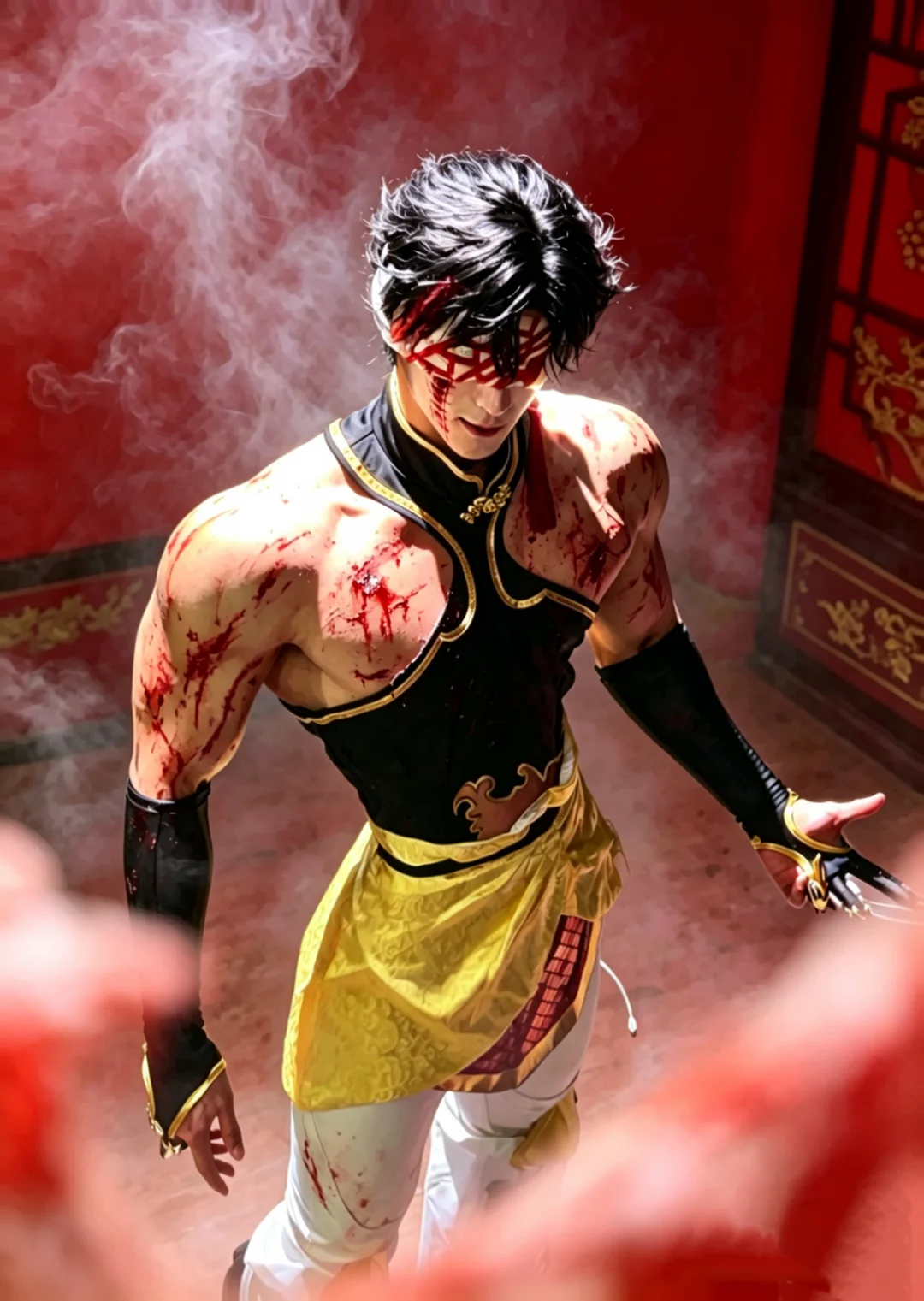 王从天而降，王掷地有声