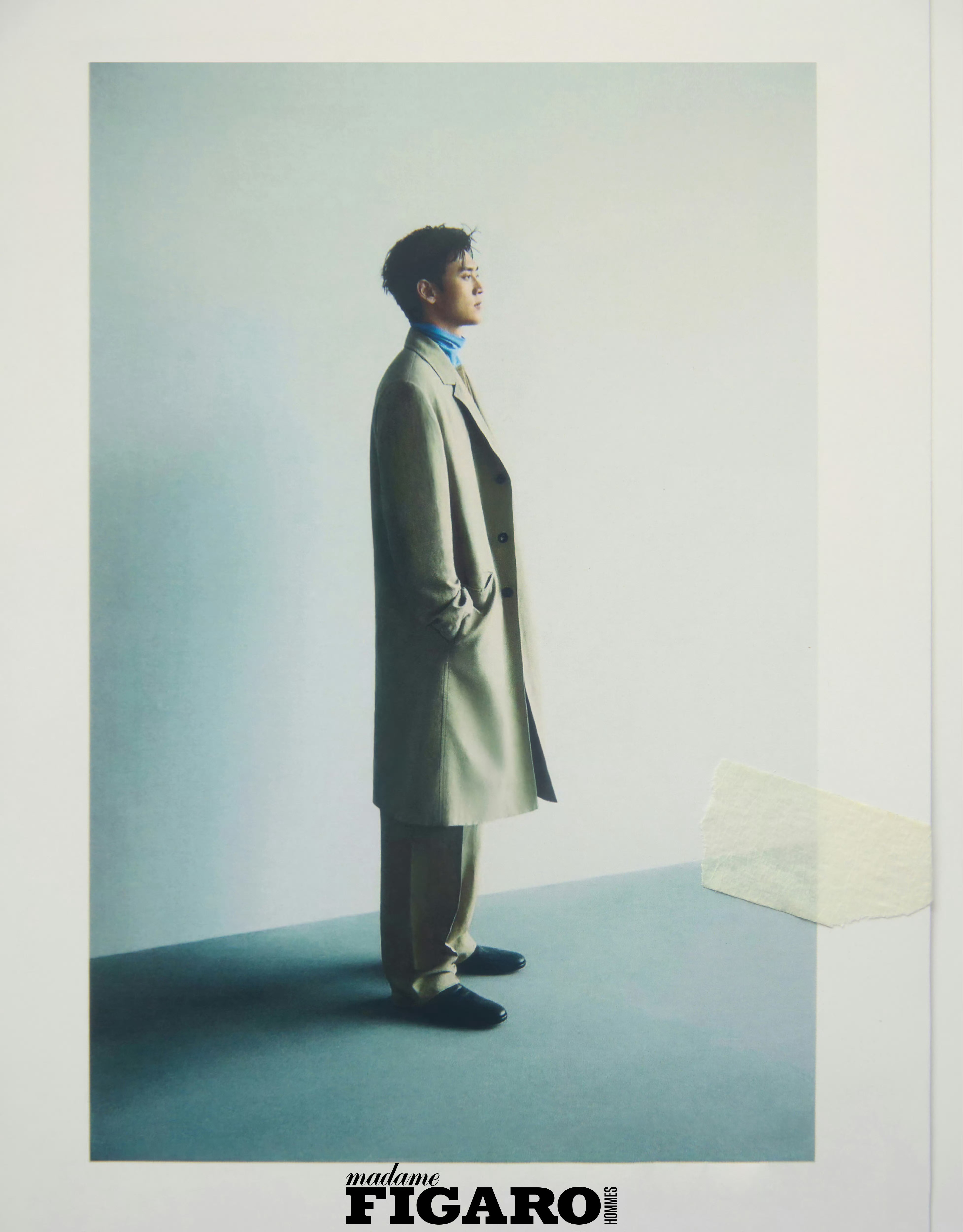 王天辰✖️费加罗男士 三月刊封面大片王天辰费加罗男士镜像感官封面大片