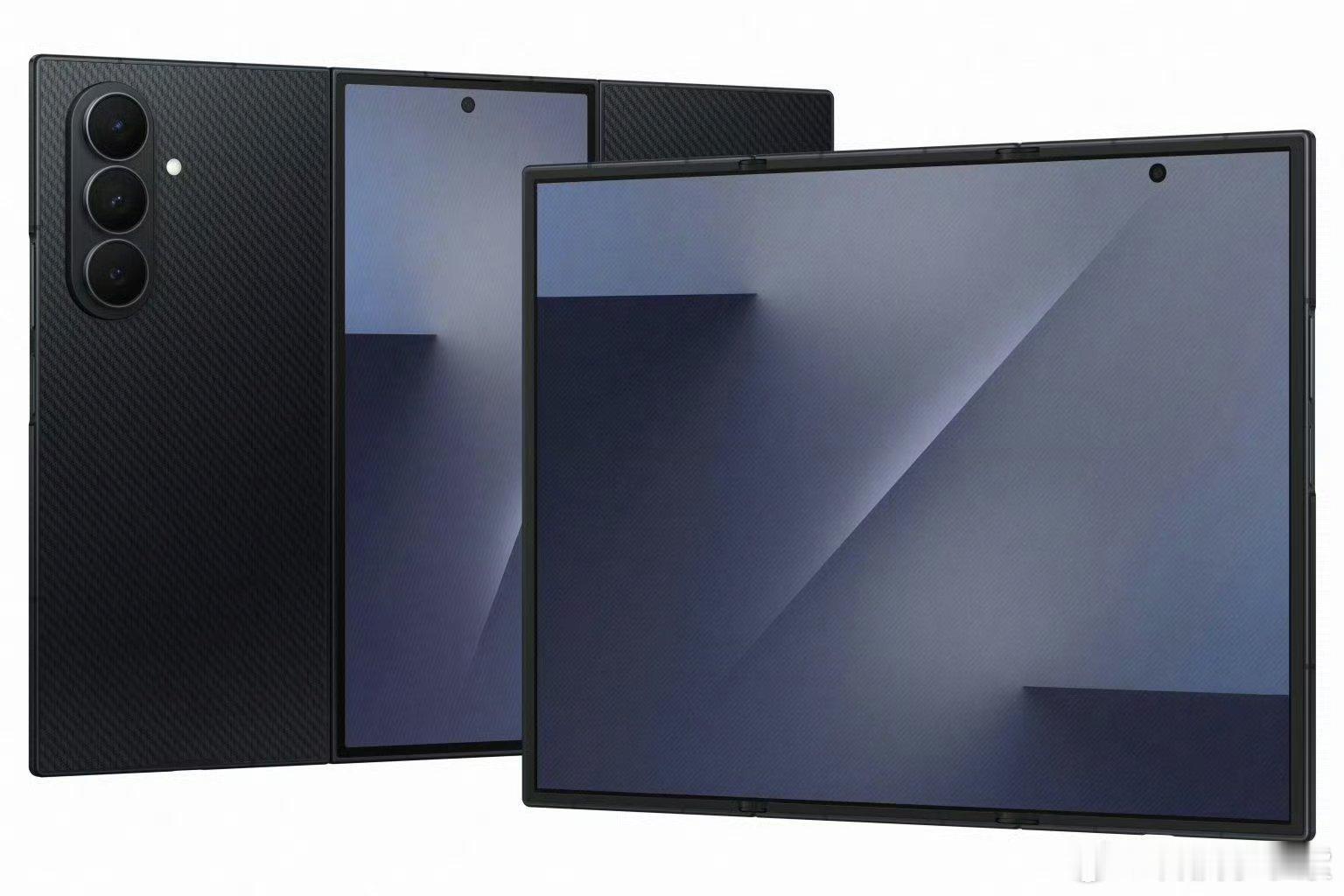 三星首款三折叠手机发布数了一下，有四块屏幕！！！而且这款Galaxy Z Tri