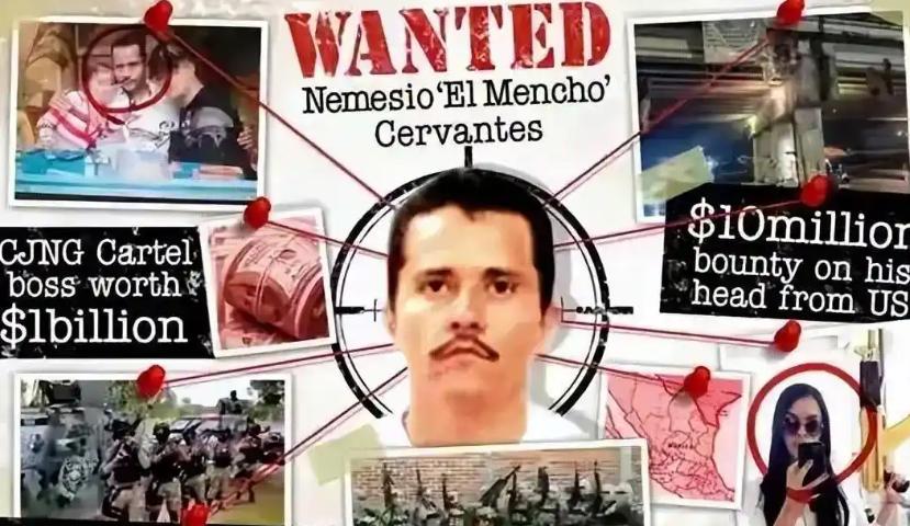 2月22日凌晨，墨西哥特种部队联合美国情报，在哈利斯科州把大毒枭“艾尔门乔”给干