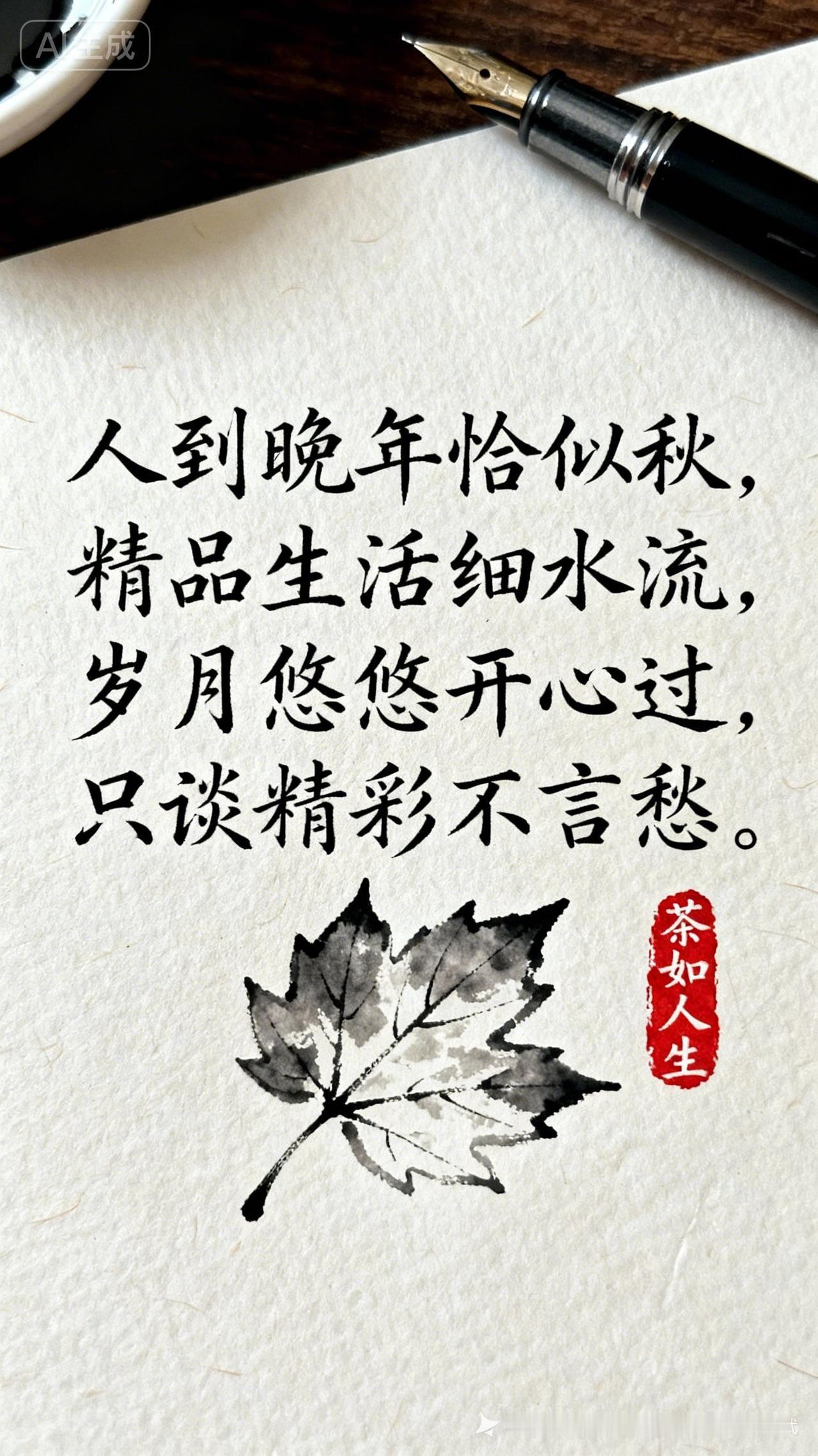 精致生活，岁月静好，细品人生如茶。