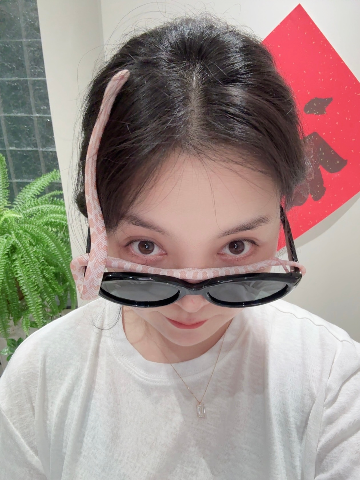 我的墨镜链儿，好看吗[酷]H言L语[超话] ​​​