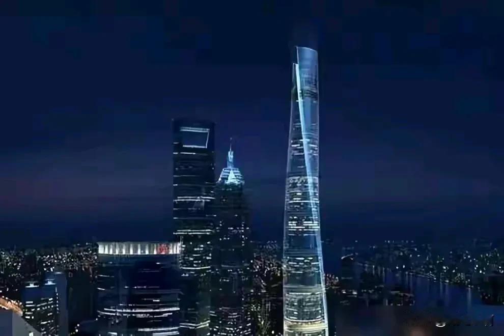 上海中心大厦是最难看的高楼，从外滩看还可以，从其他方向看都有点歪，上海最高楼这个