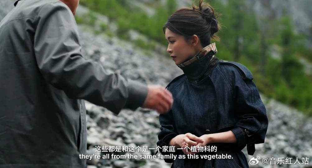 文咏珊和香格里拉的适配度 在香格里拉山野里的文咏珊，像是回到了最自在的状态。没有